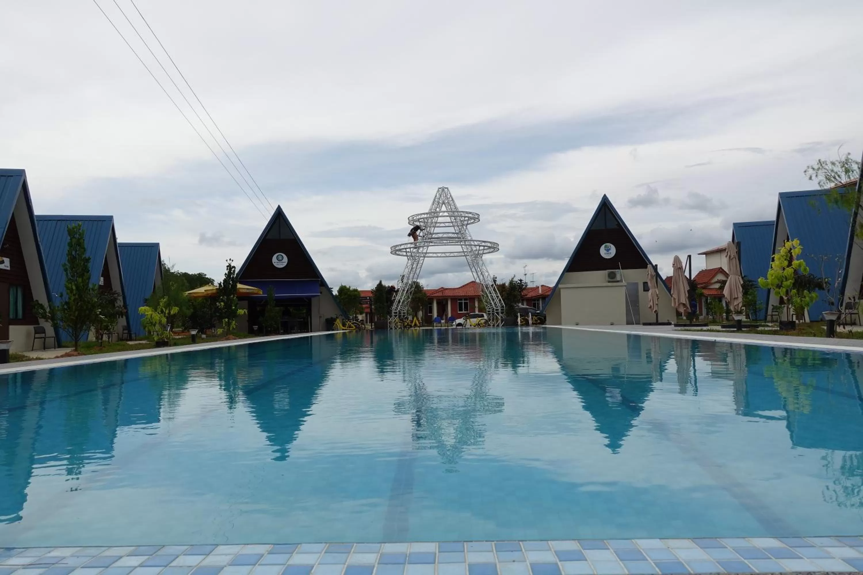 Swimming pool in SENTA Adventure Camp & Resort
