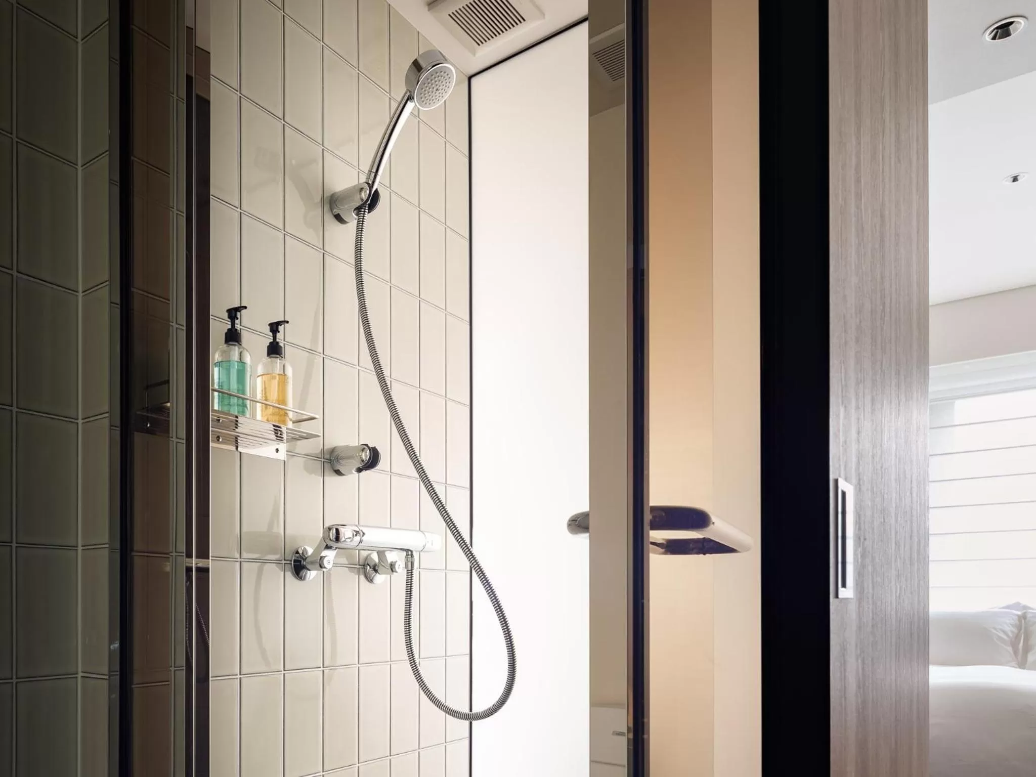 Shower in Kyoto Granbell Hotel