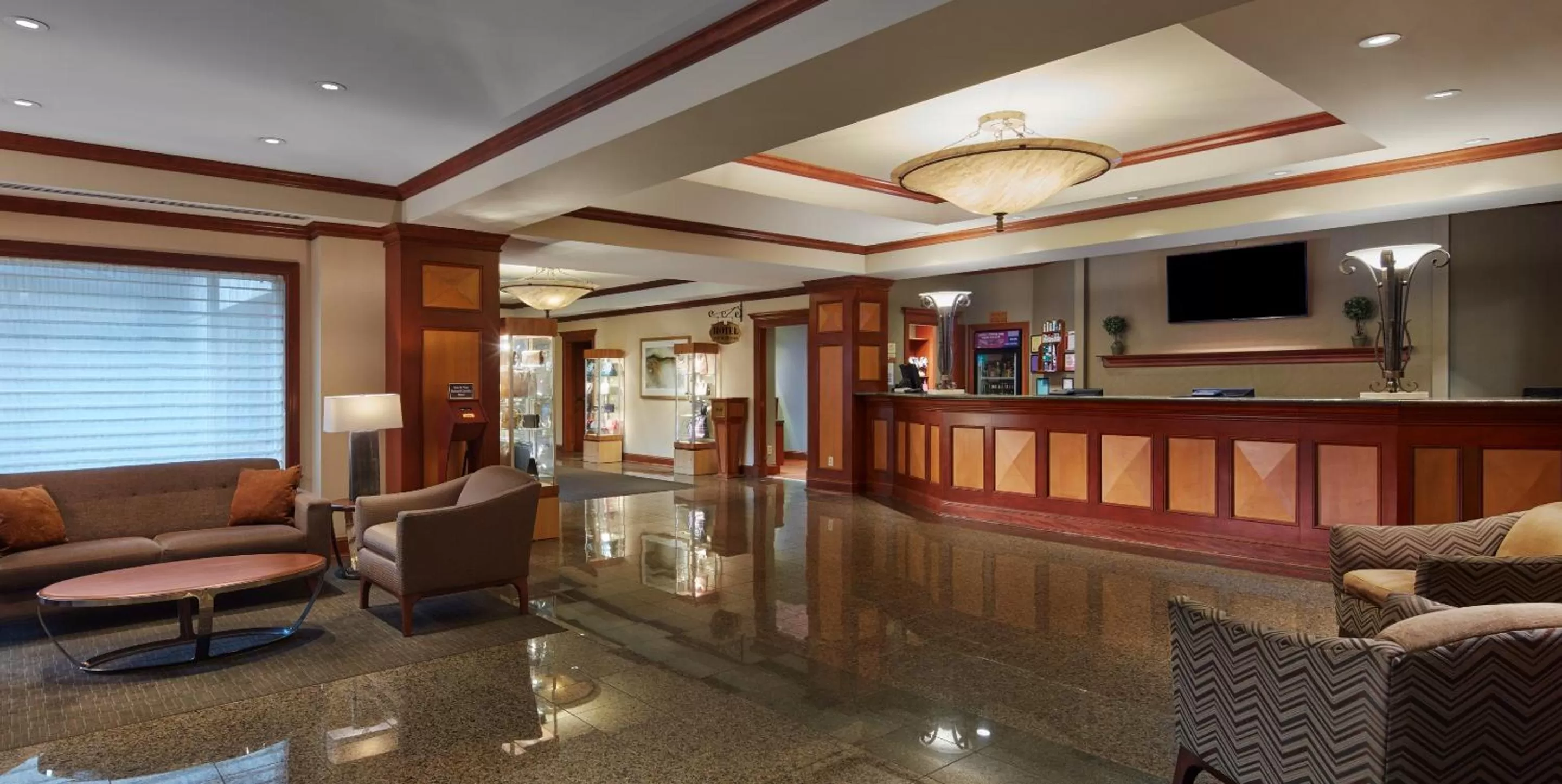 Lobby or reception in Harrah's Joliet, A Caesars Destination