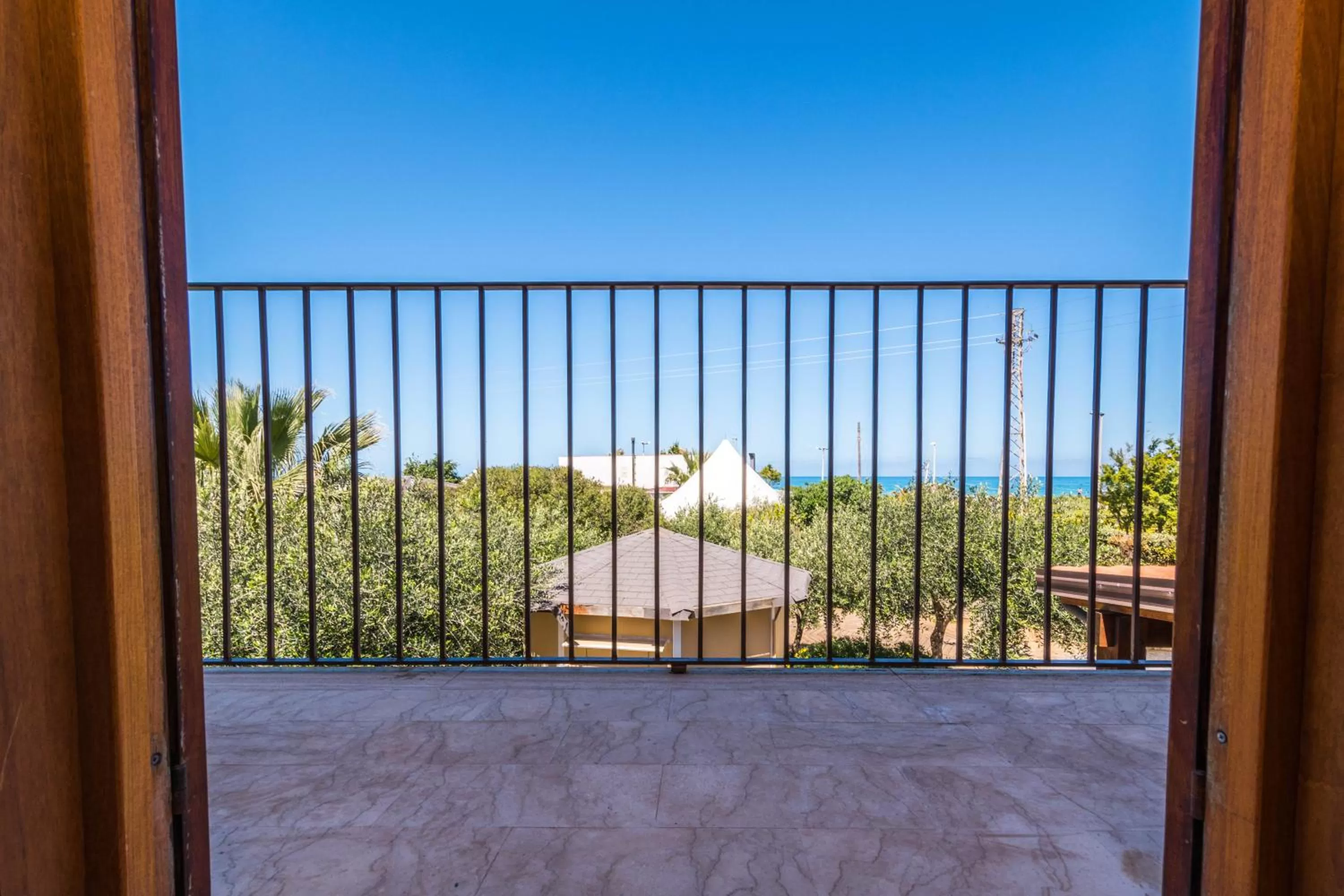 Balcony/Terrace, Sea View in B&B Le Dune - Self Check in