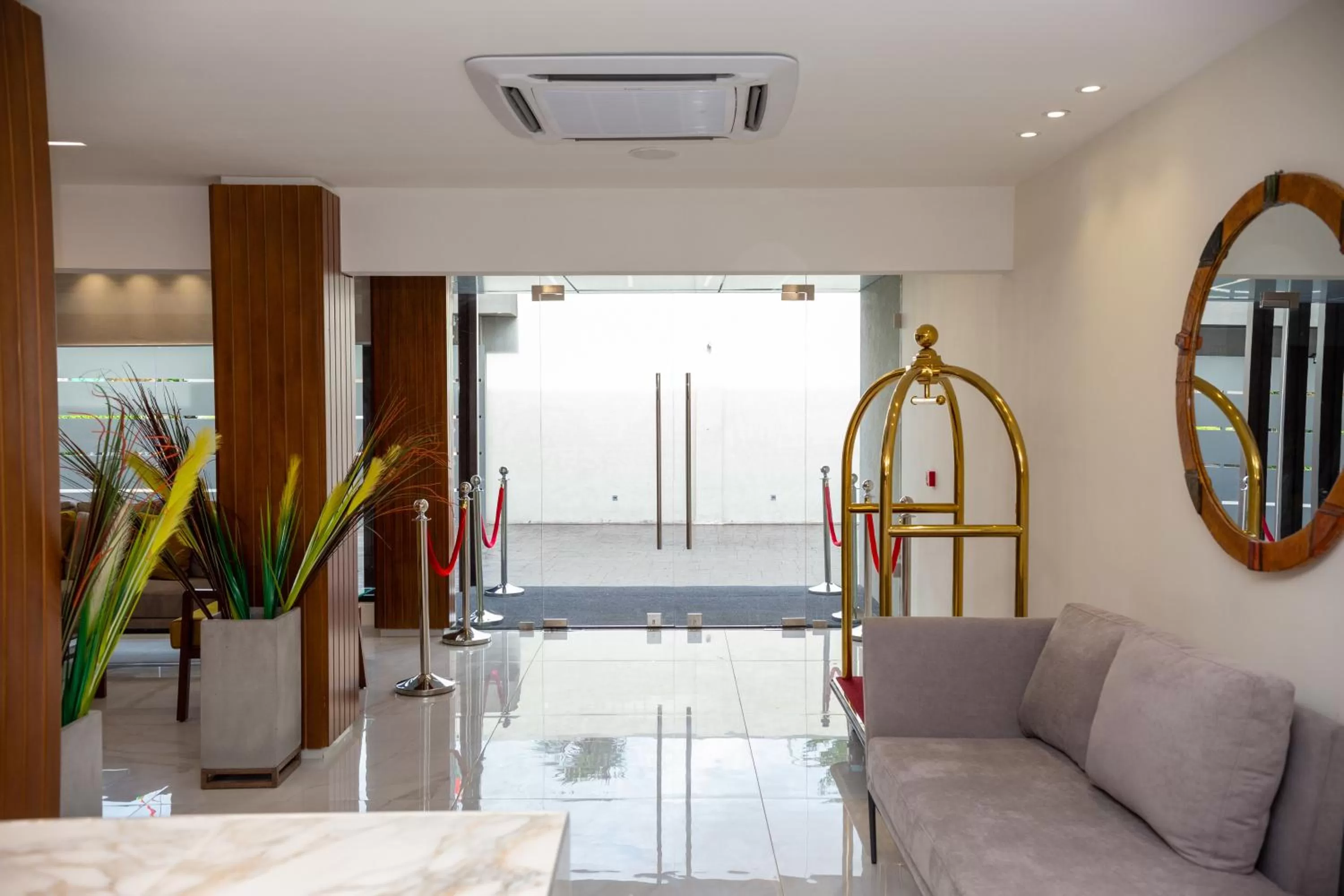 Lobby or reception in Silver Moon Hotel