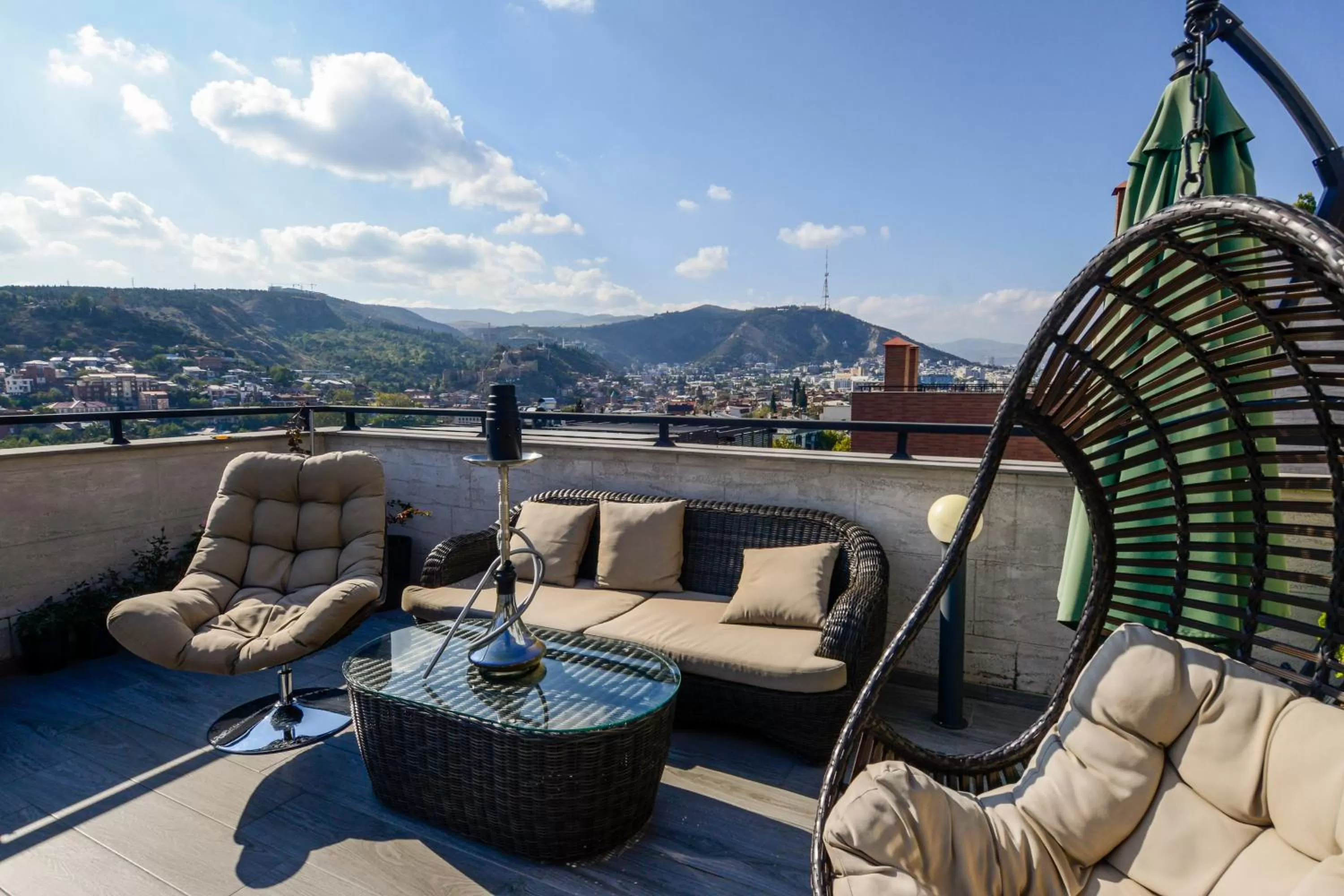 Patio in Hotel Avlabari Terrace