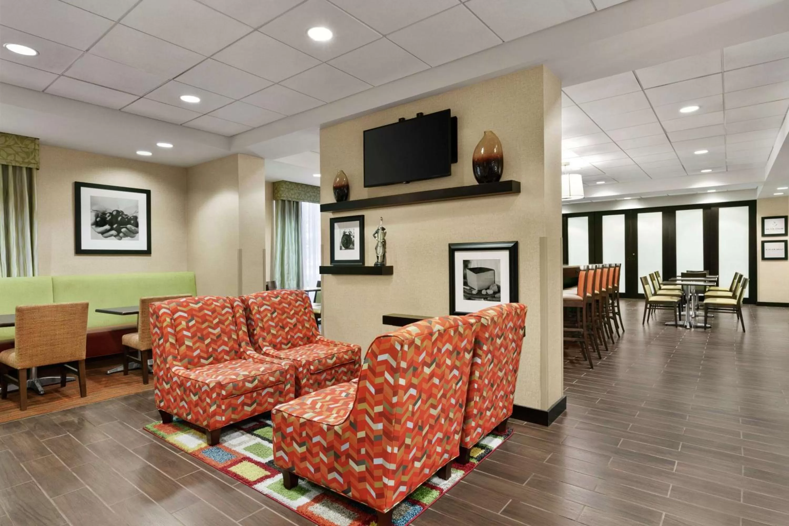 Lobby or reception in Hampton Inn Washington-Dulles International Airport South