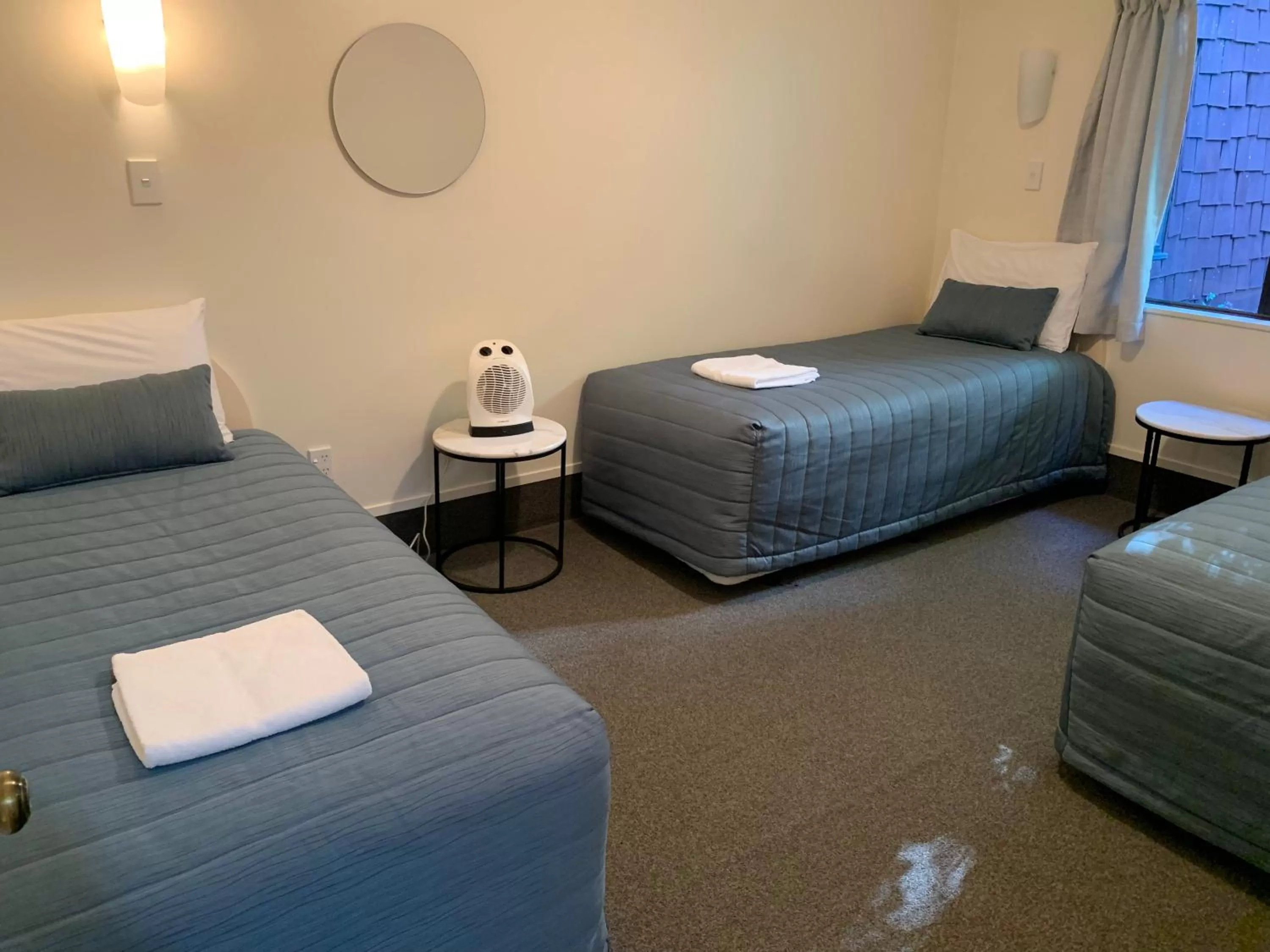 Bed in 755 Regal Court Motel