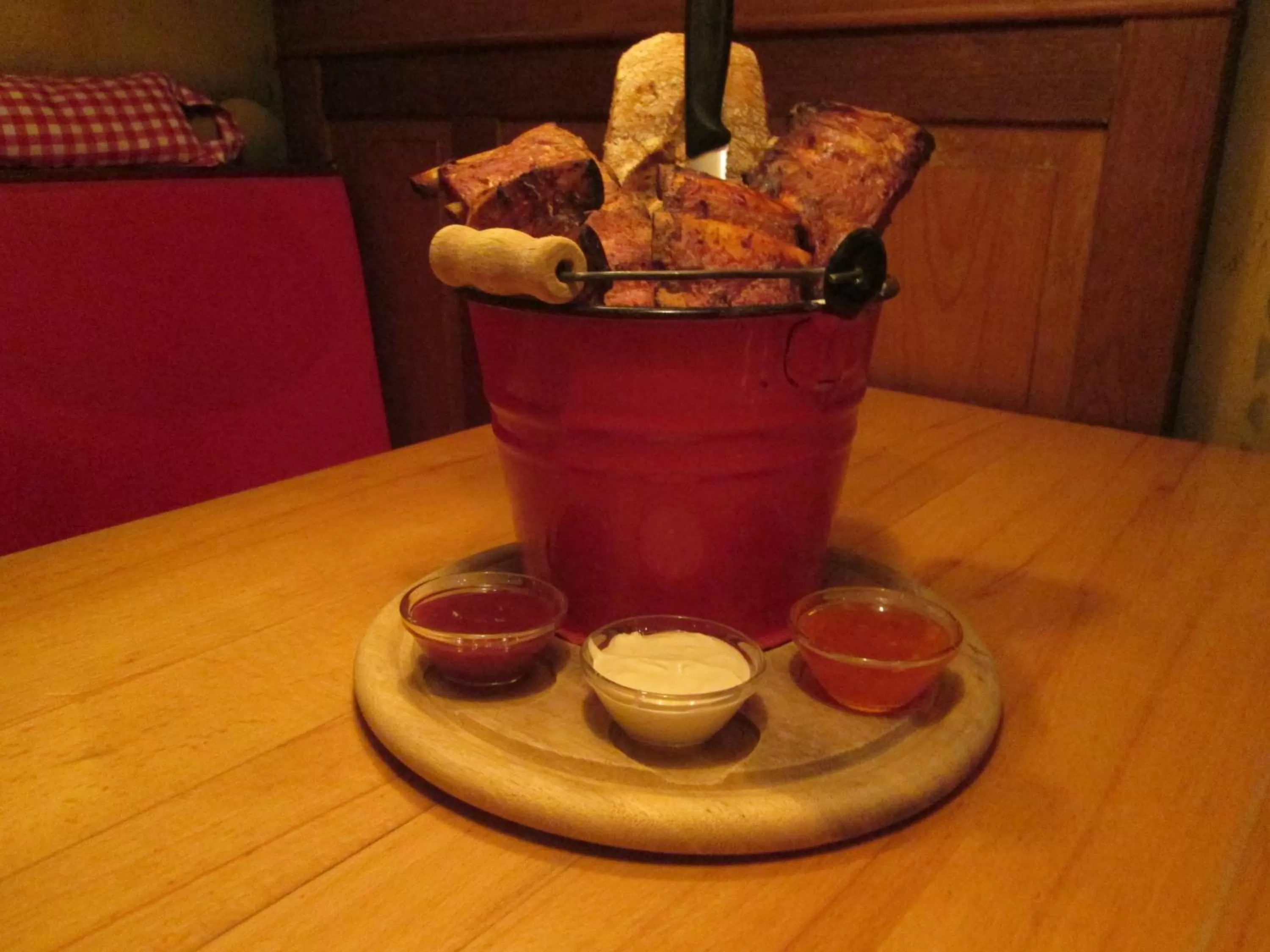 Food close-up in Hotel Villa Wirtshaus Köpenick