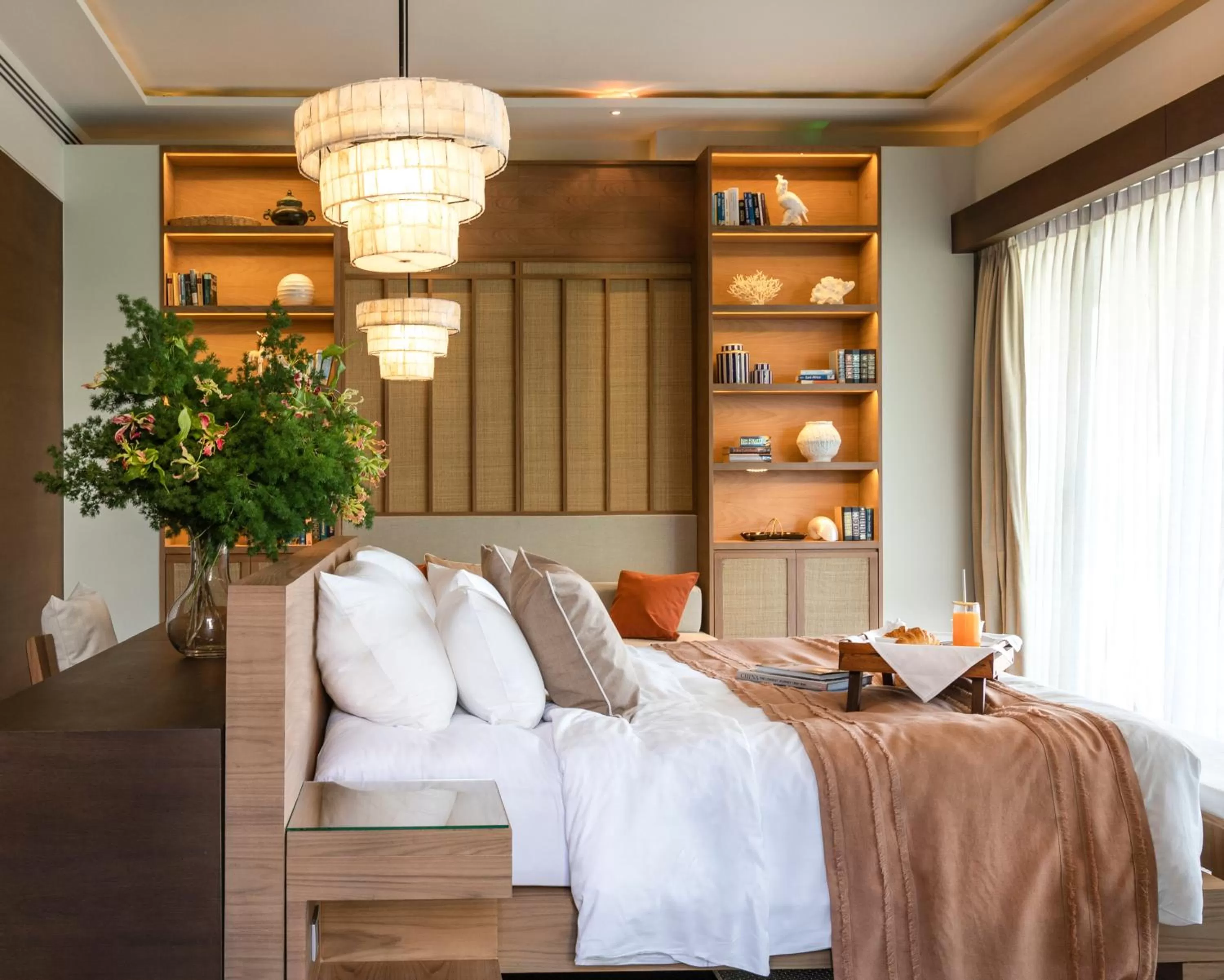 Bed in Cape Nidhra Hotel