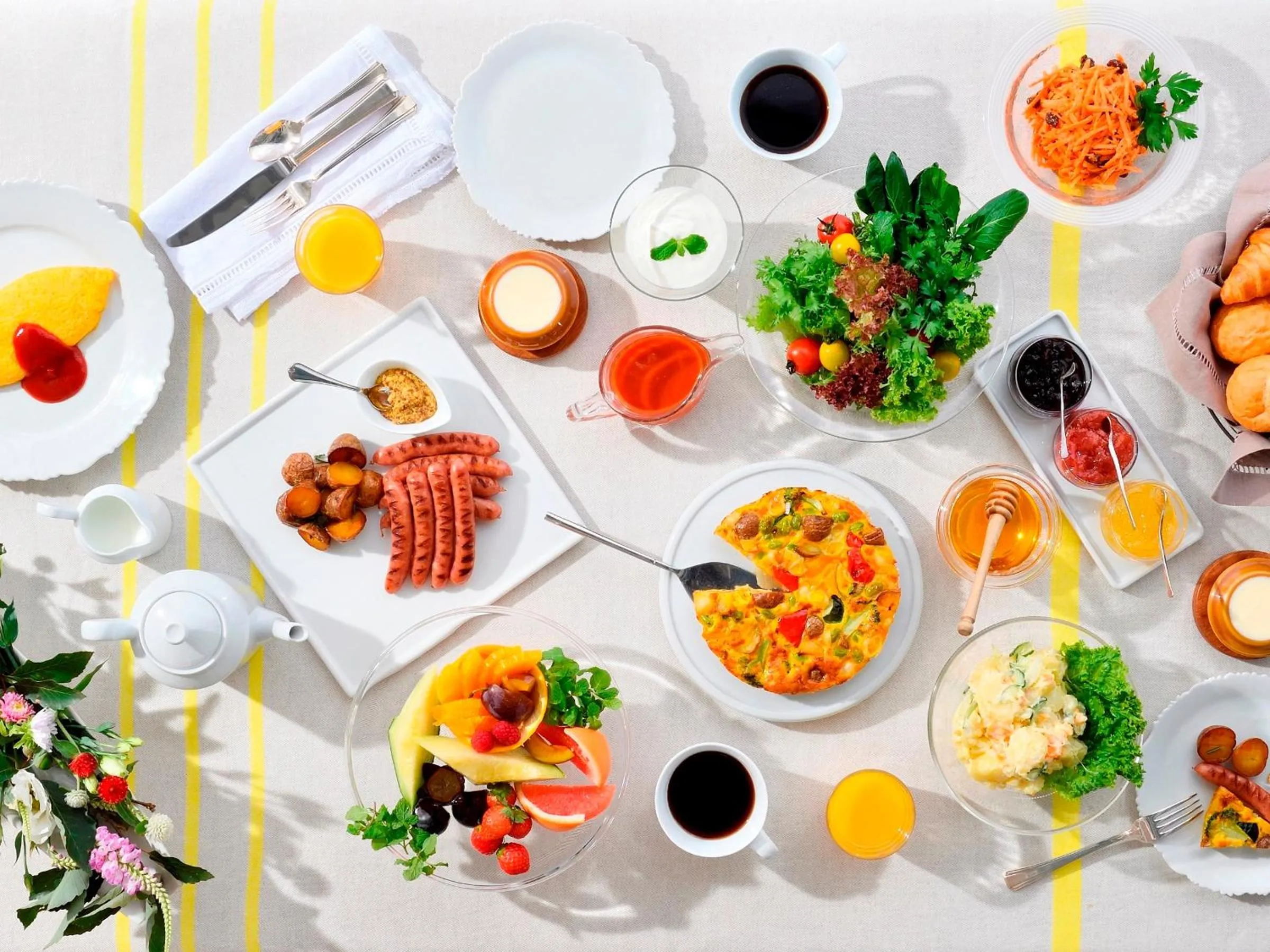 Breakfast in Hotel Intergate Tokyo Kyobashi