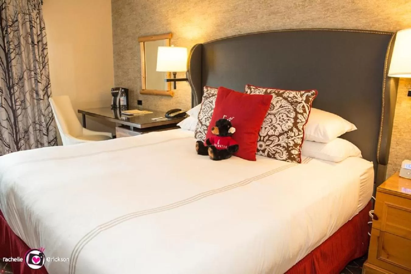 Bed in The Edgewater, a Noble House Hotel