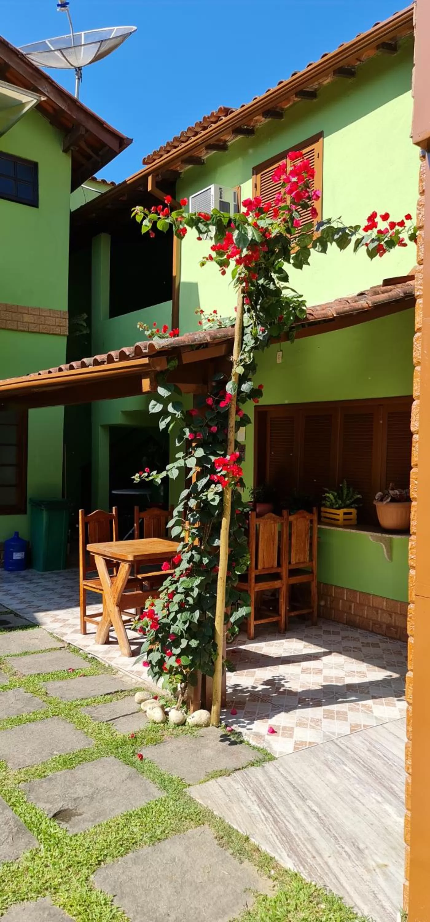 Property building in Pousada Flor de Paraty