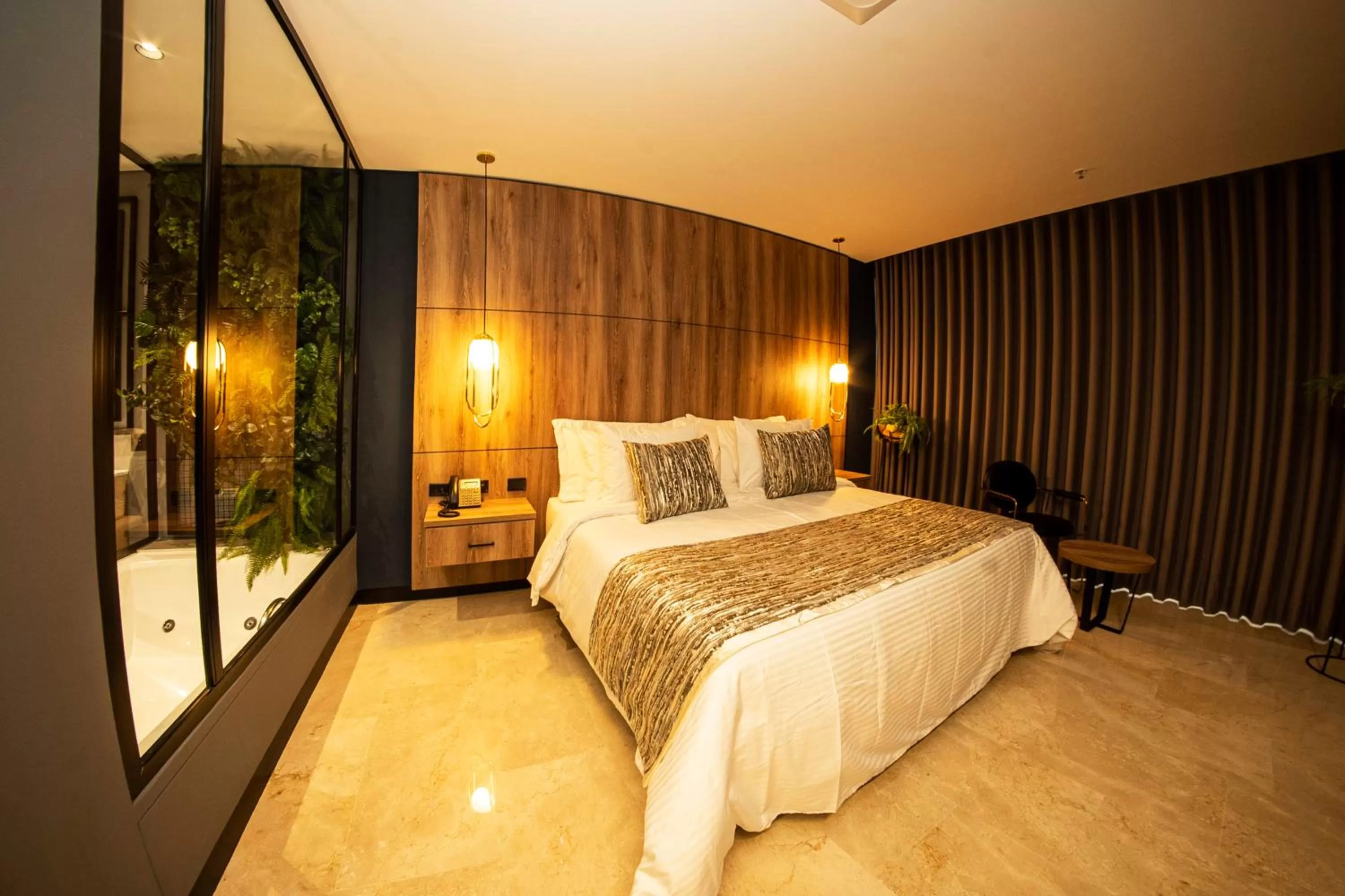 Bathroom, Bed in Cavalta by Bernalo Hotels