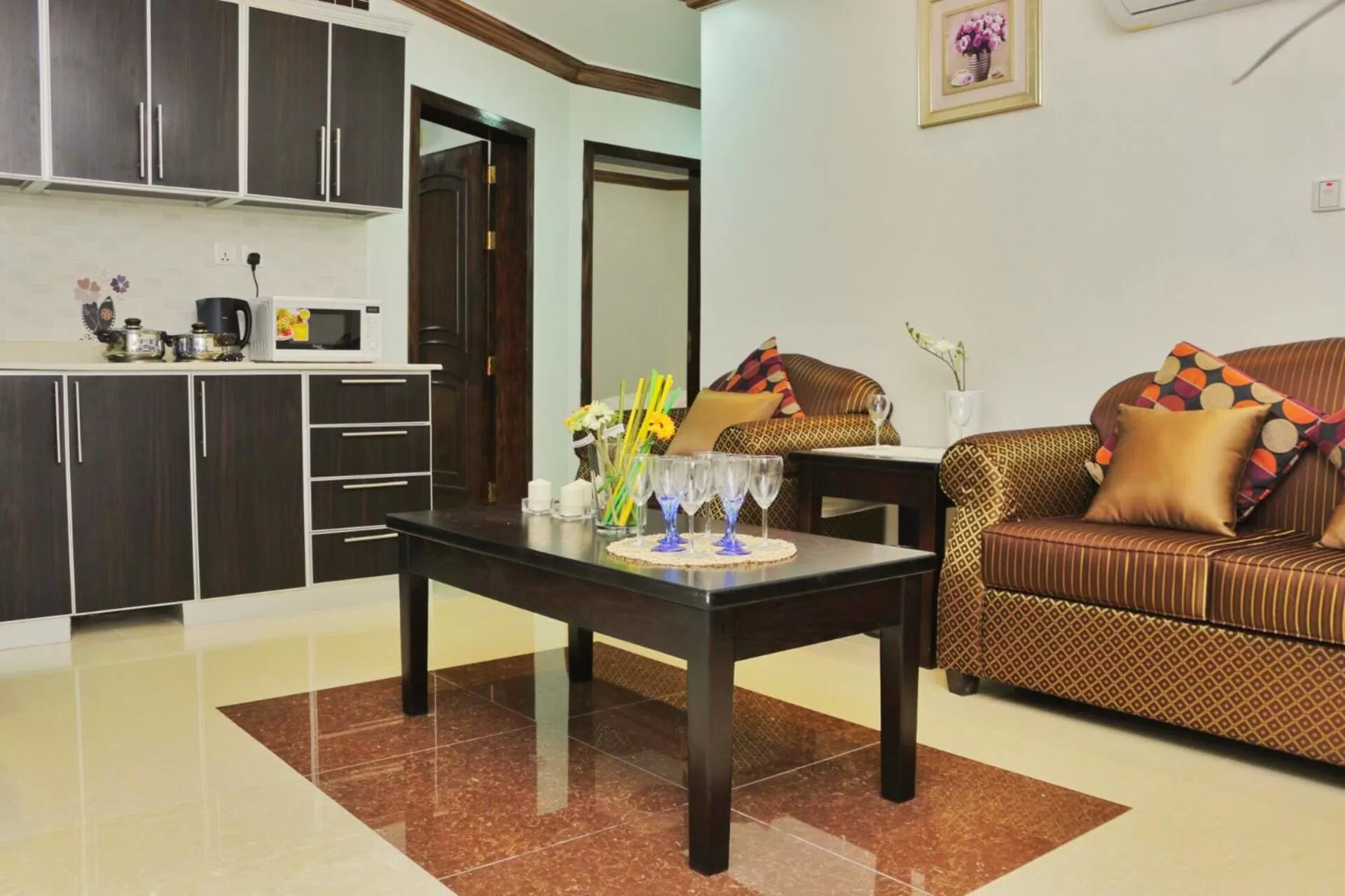 Kitchen or kitchenette in شقق نطوان للشقق المخدومة