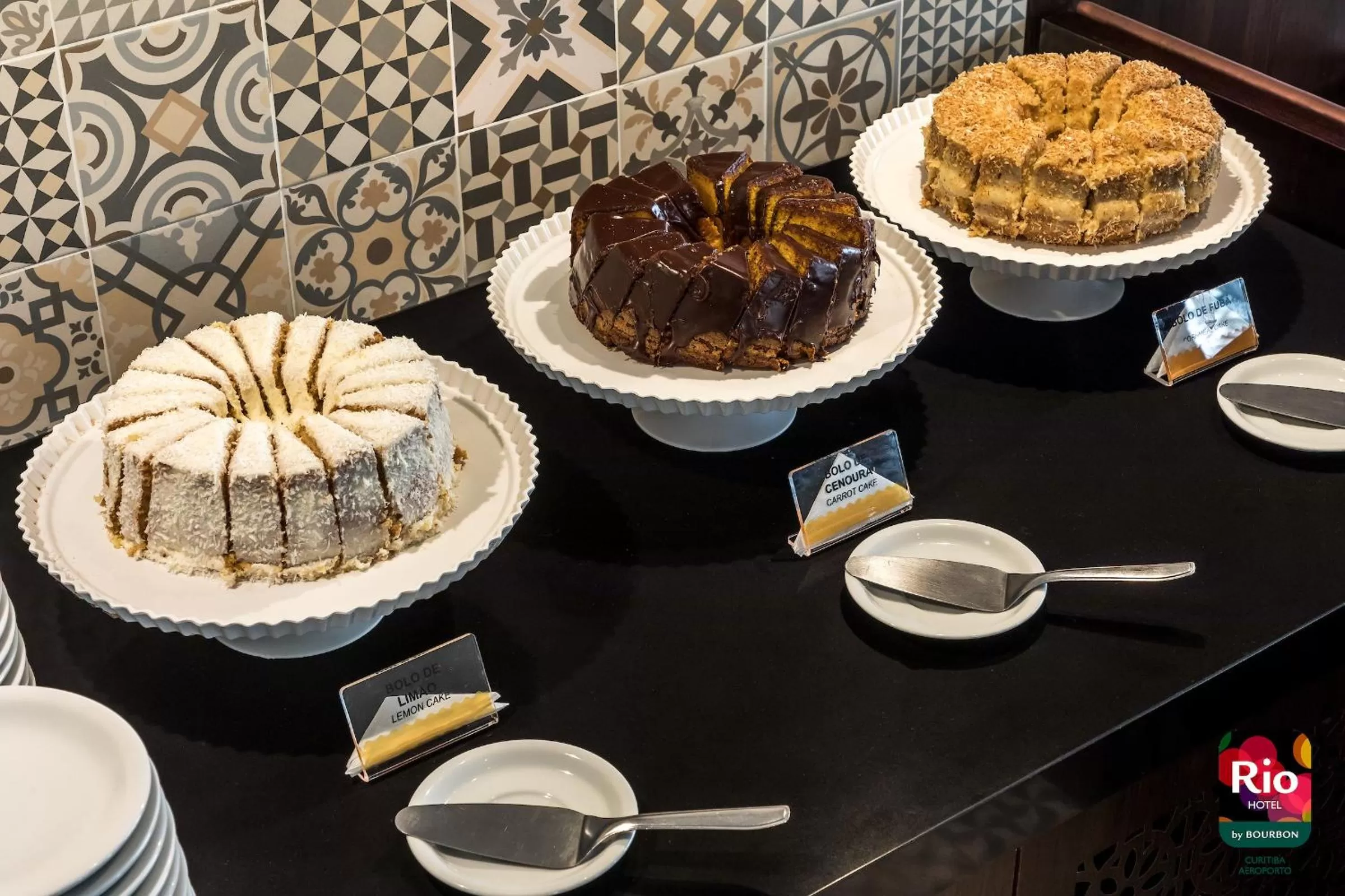 Continental breakfast in Rio Hotel by Bourbon Curitiba Aeroporto