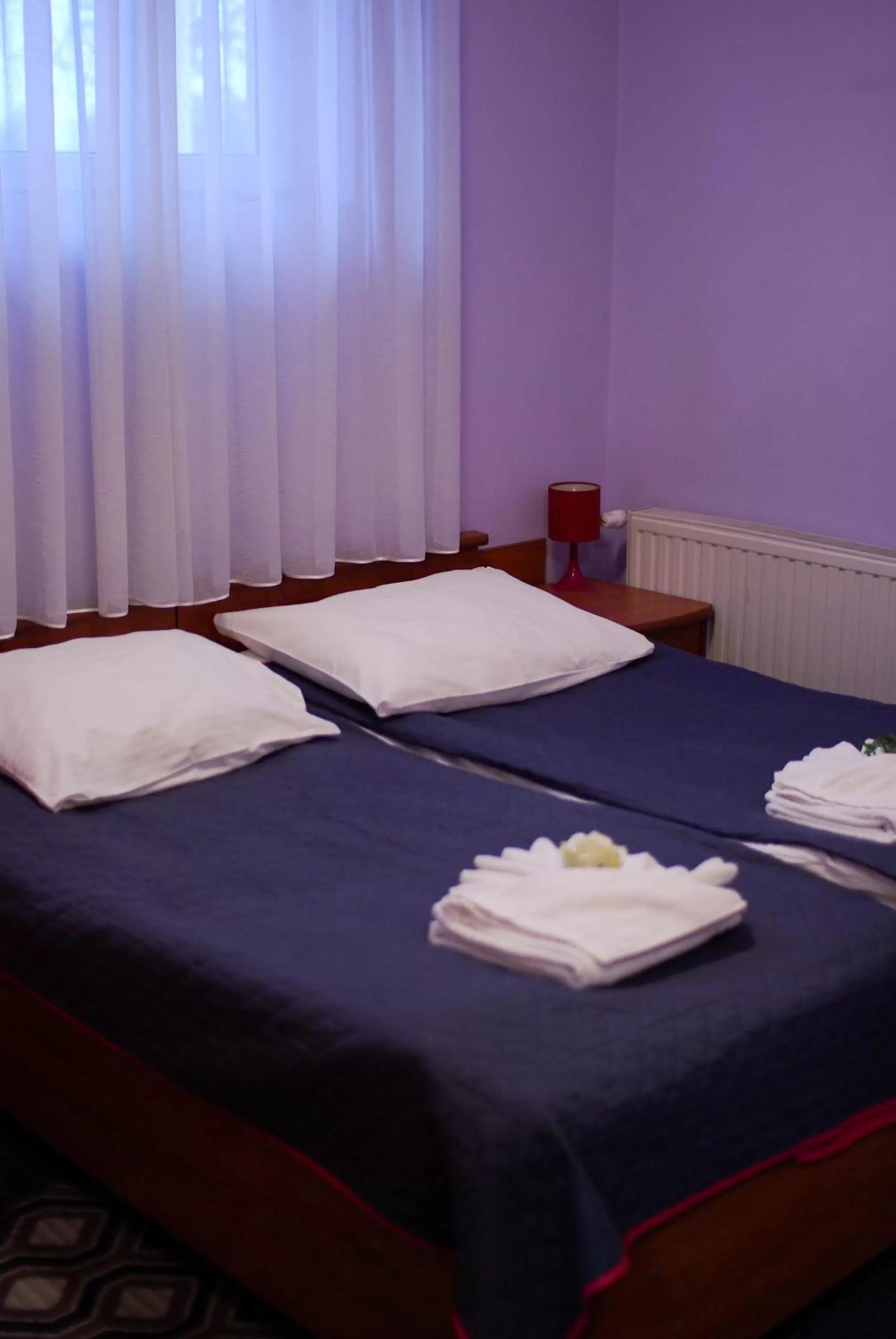 Bed in Hotel Vistula