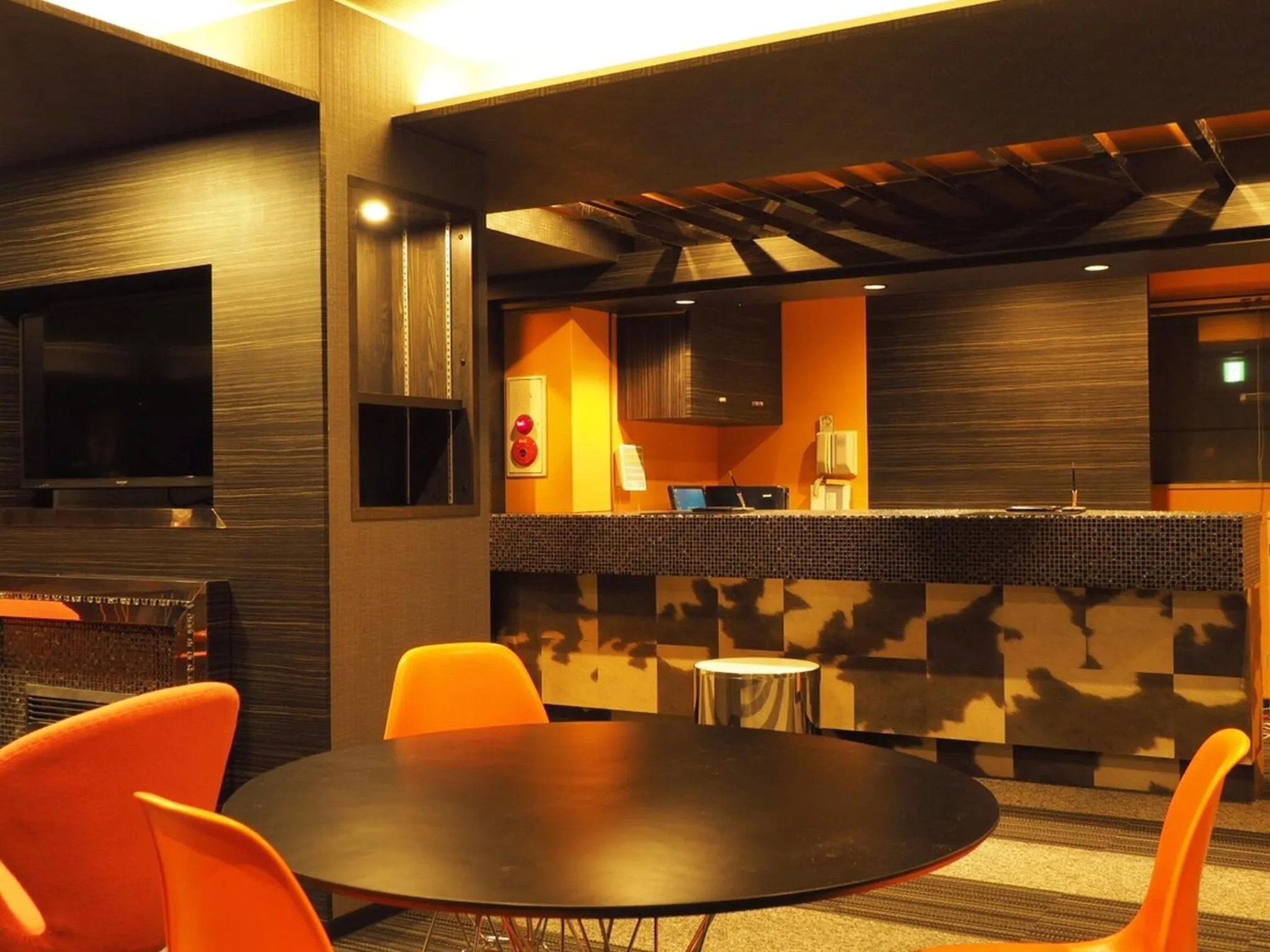 Lounge or bar in Hotel AreaOne Kushiro