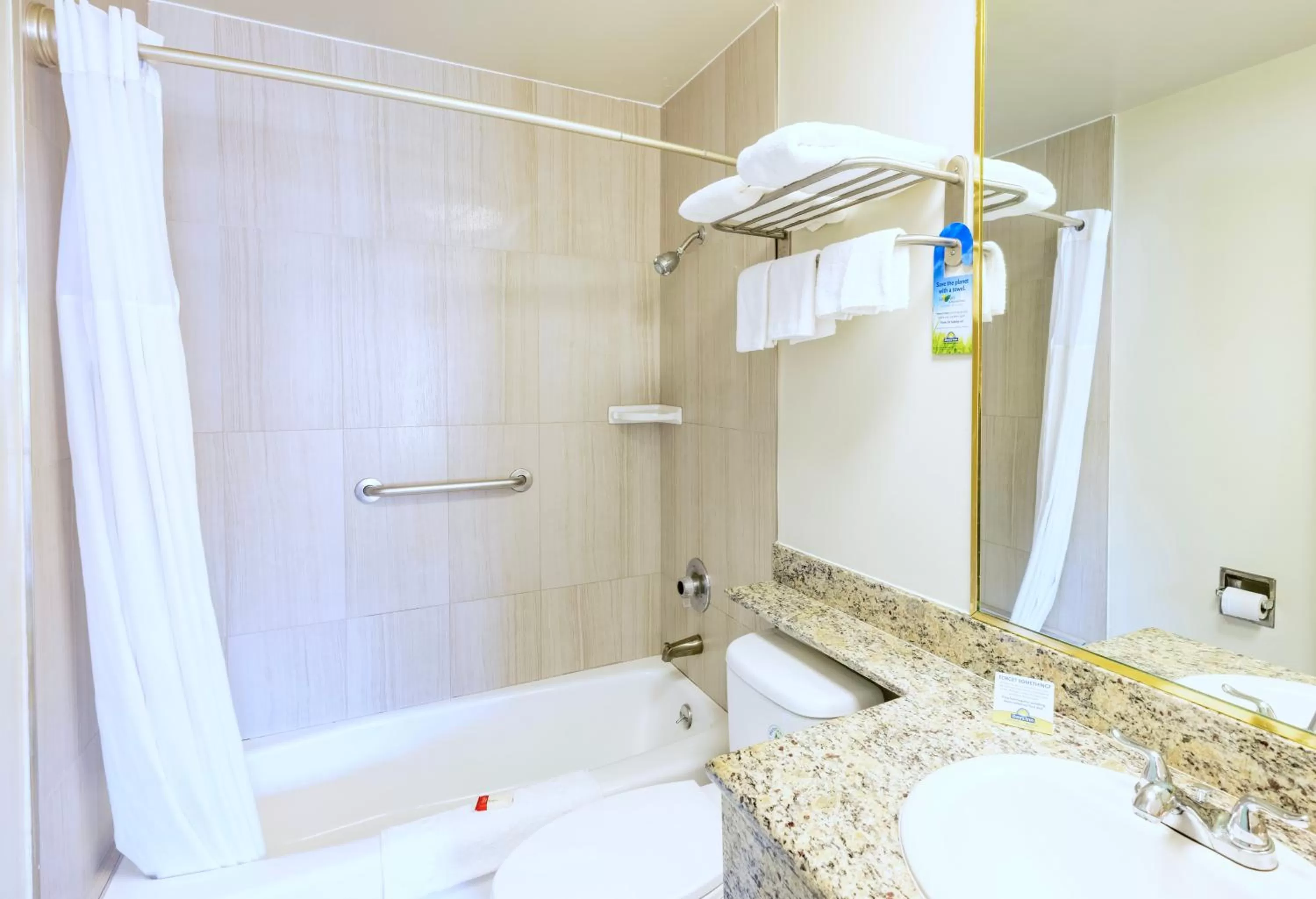 Bathroom in Days Inn by Wyndham Santa Monica