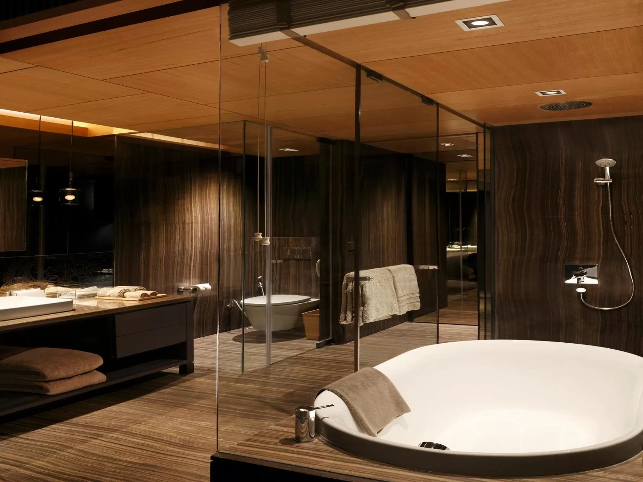 Shower in Roseate House New Delhi