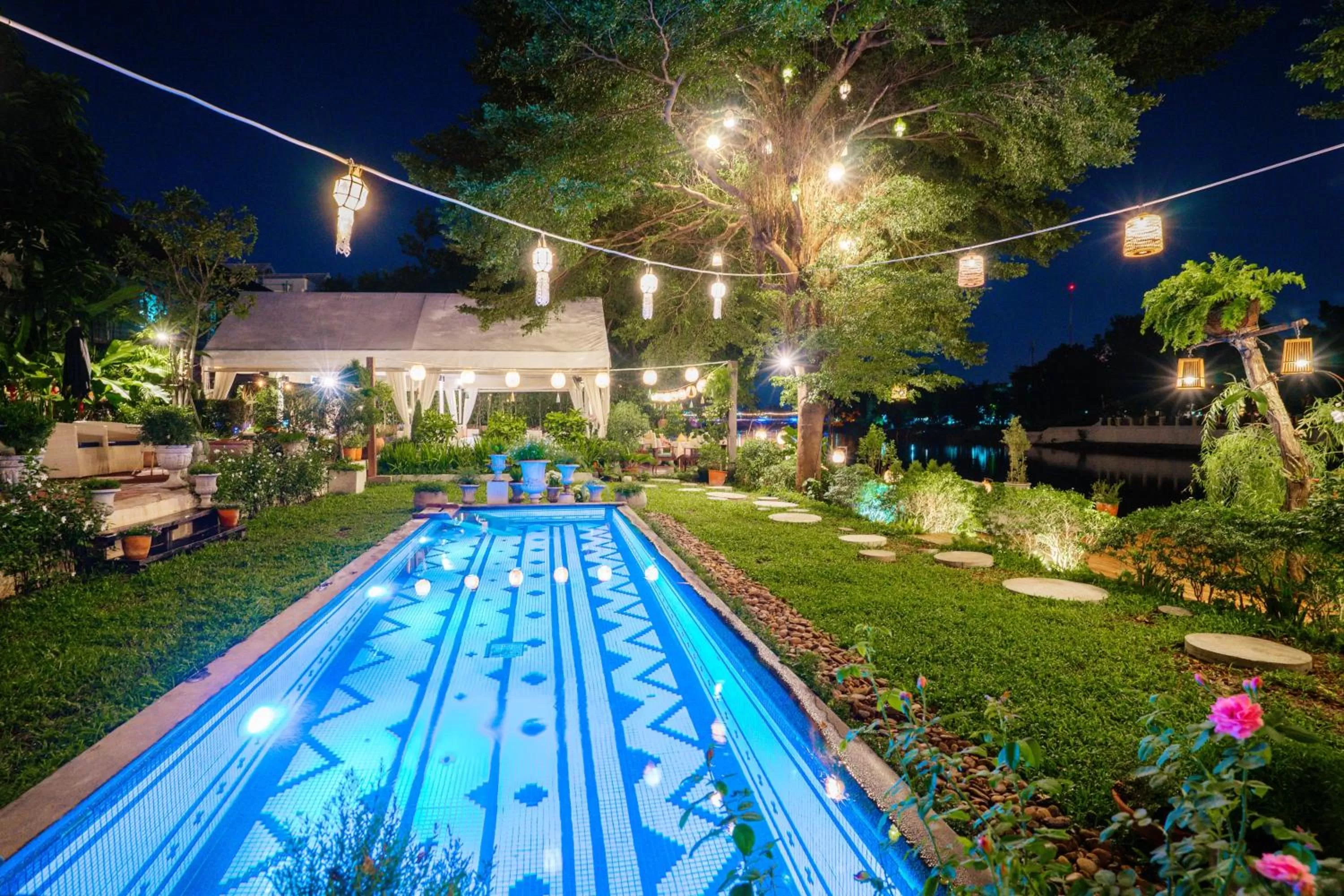 Pool view in Sala Lanna Chiang Mai