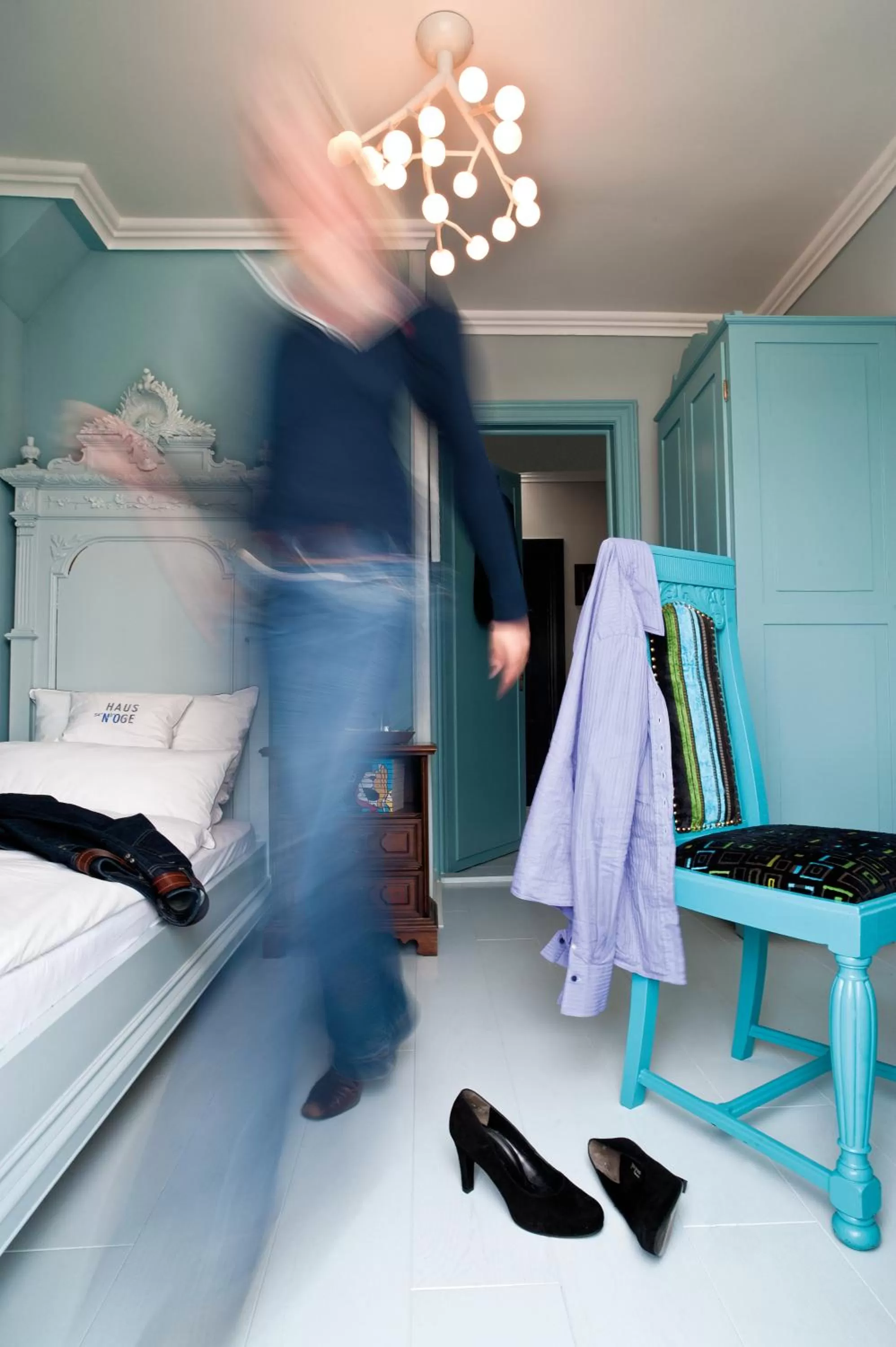 Decorative detail, Bed in Boutique Hotel Haus Noge