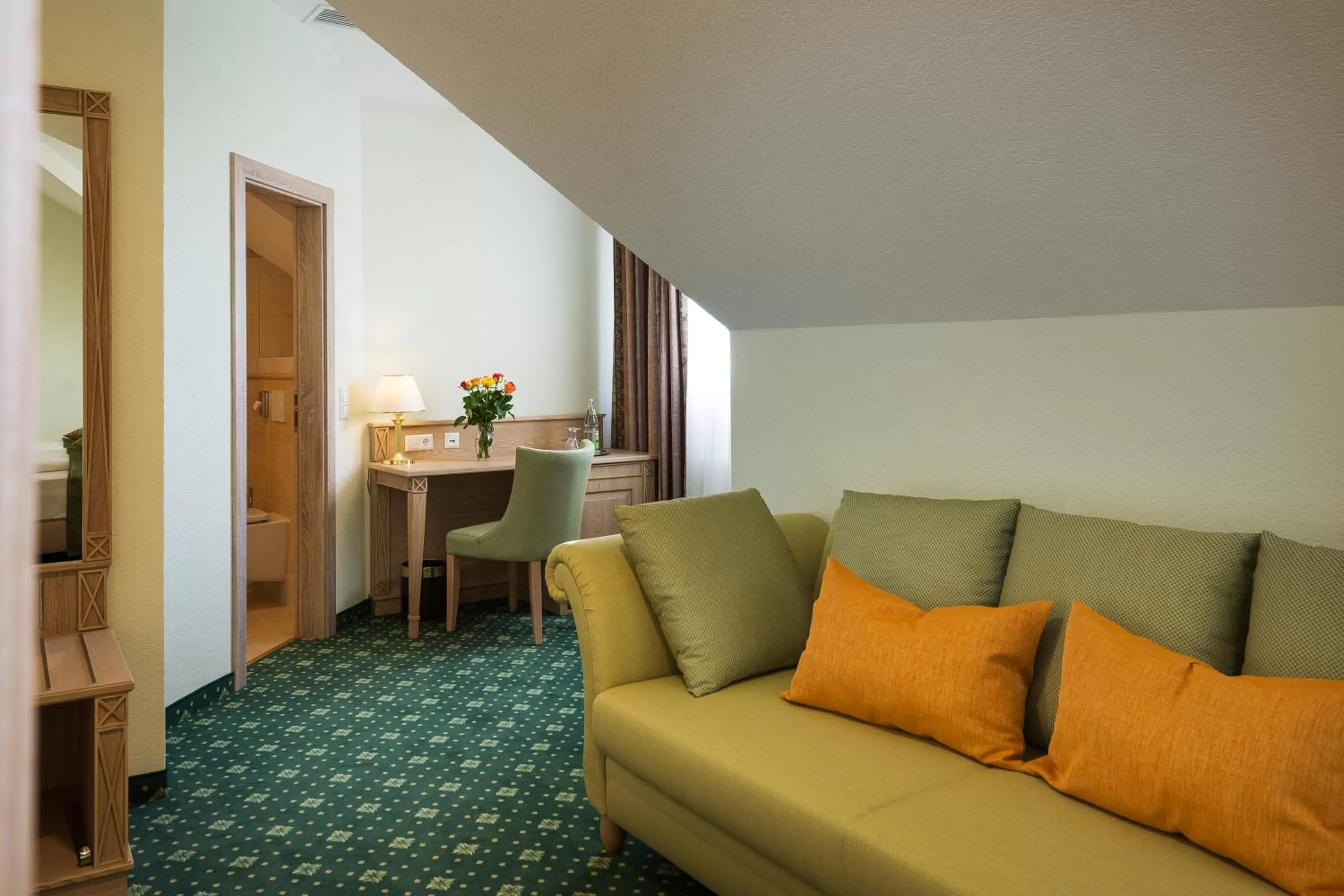 Seating area in Hotel Rebstock