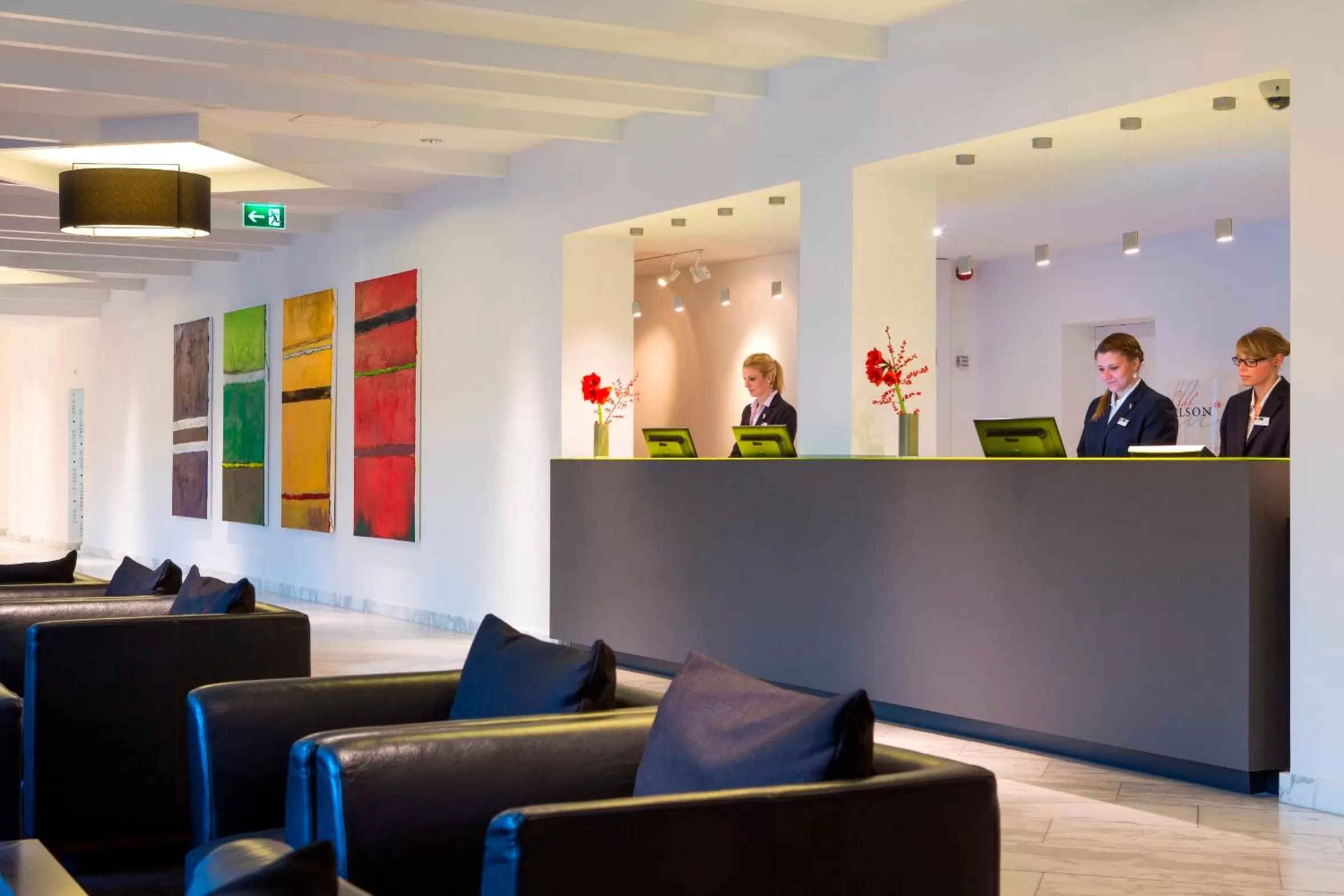 Lobby or reception in Park Inn by Radisson Lübeck