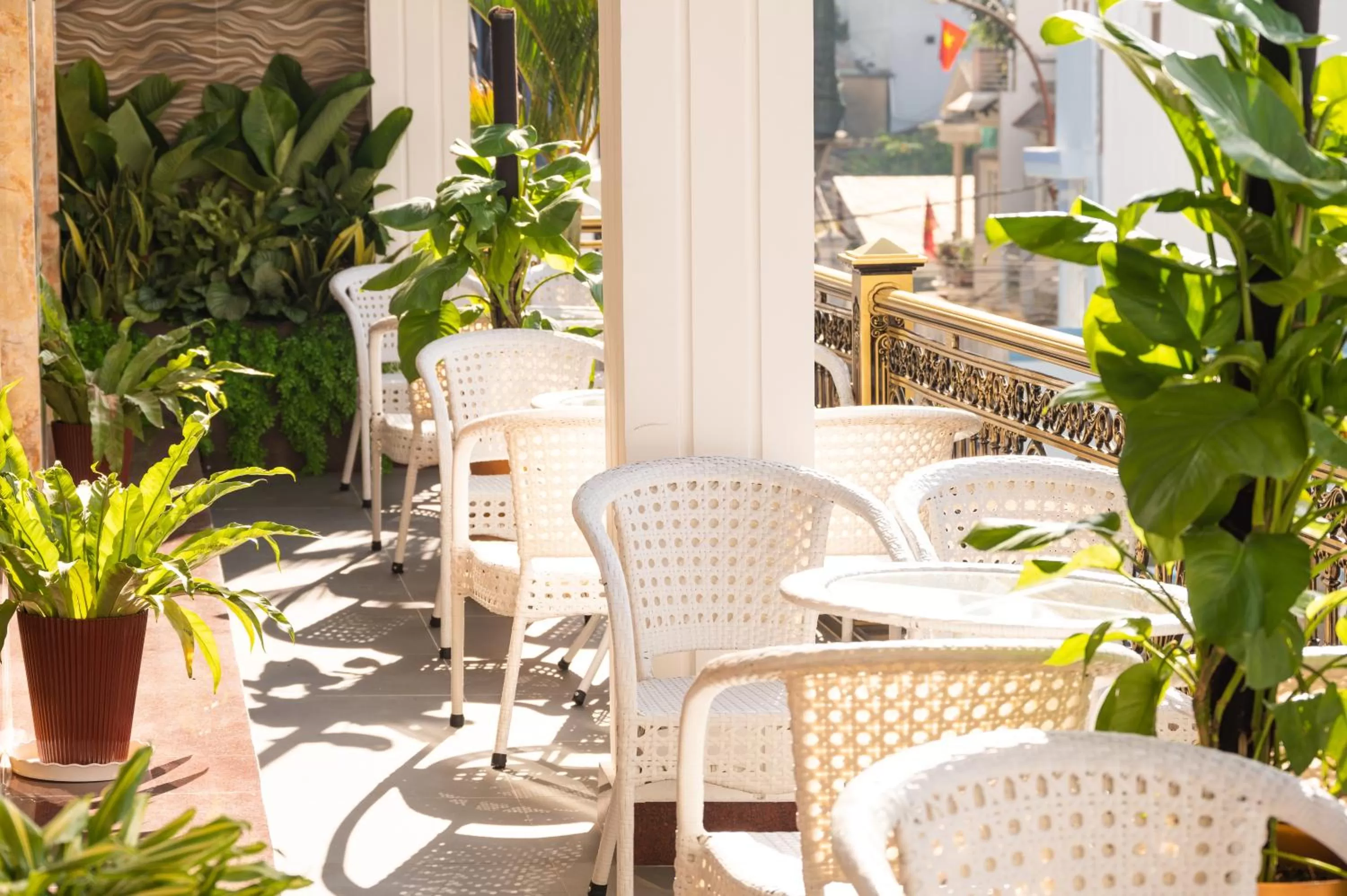 Garden in La Fleur Premium Central Apartment Hotel