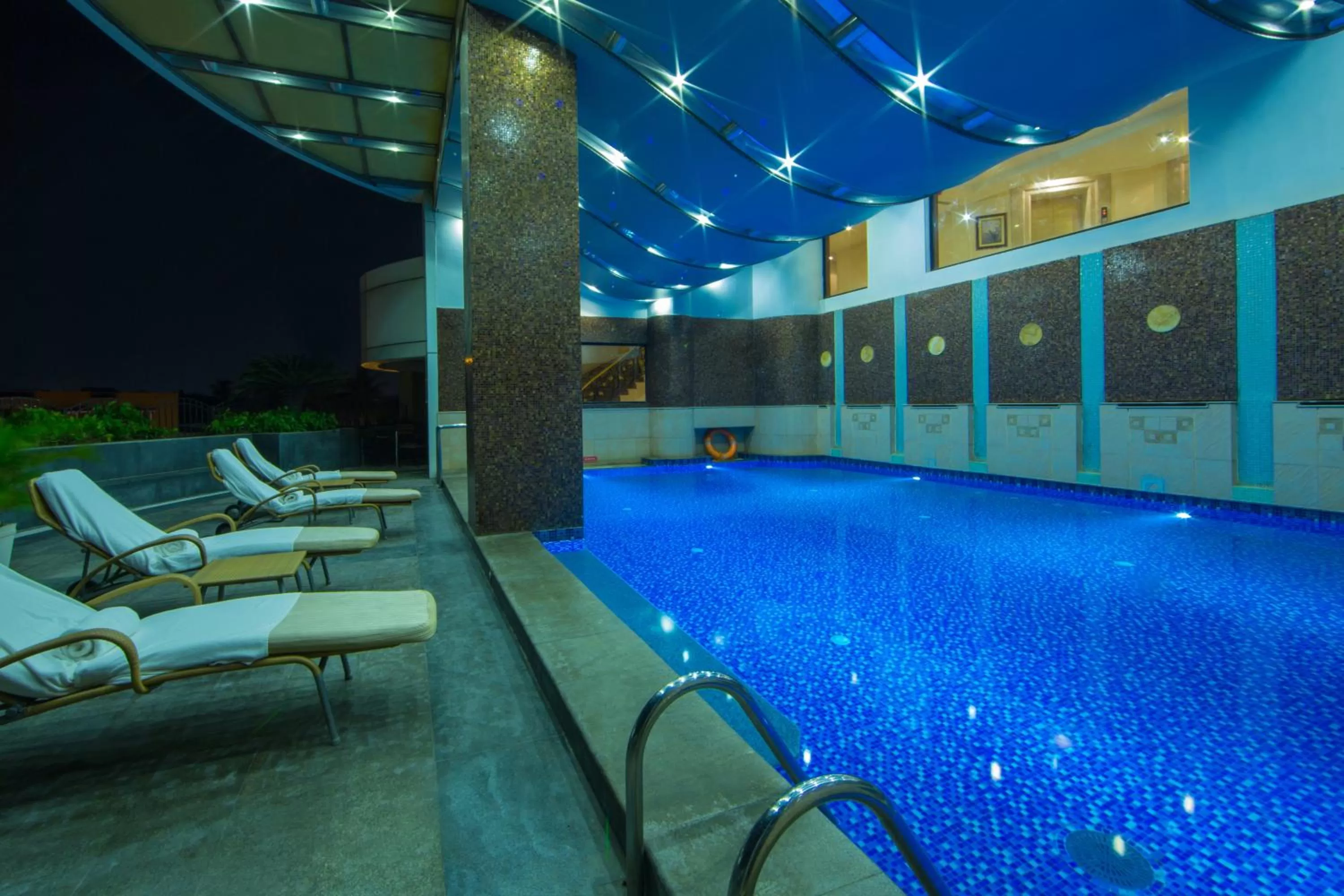 Pool view in The Accord Metropolitan