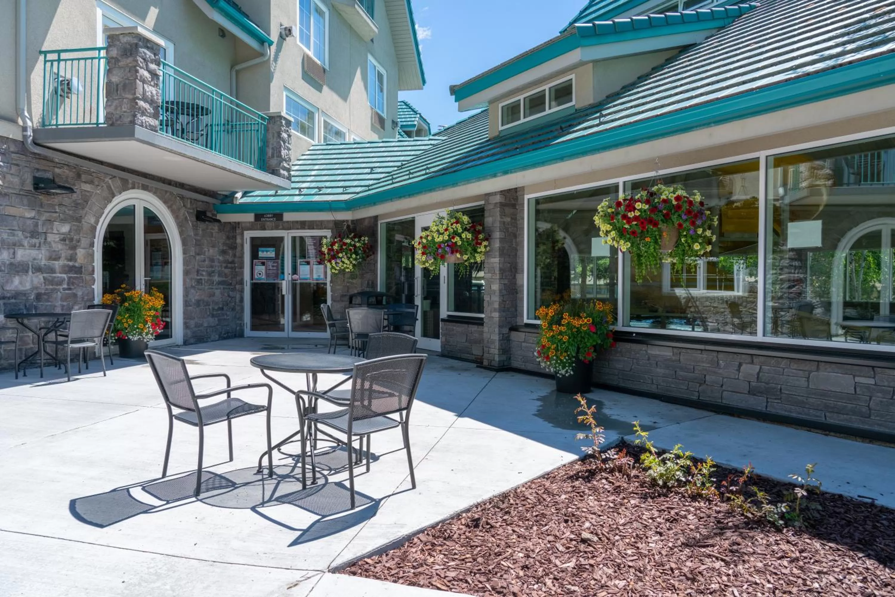 Property building in Pocaterra Inn & Waterslide