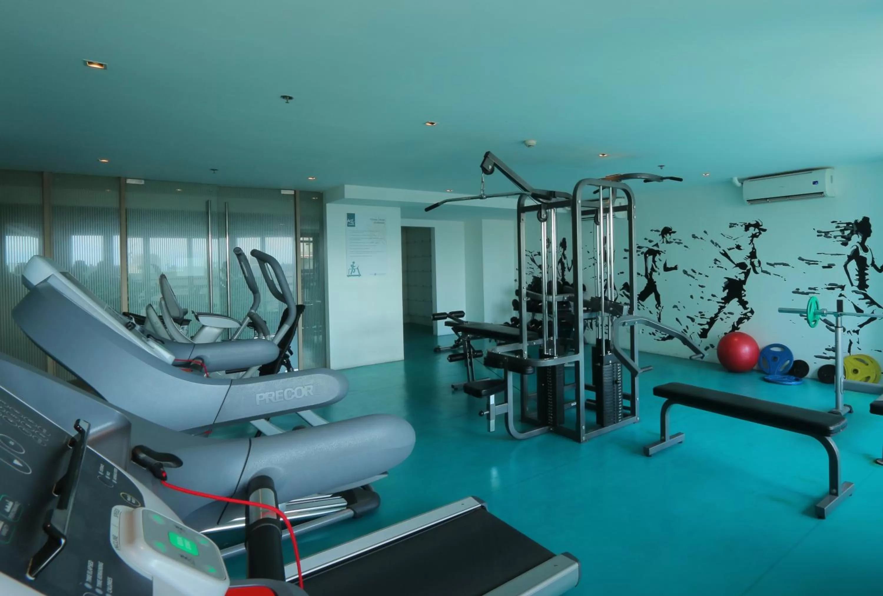 Fitness centre/facilities in KL Serviced Residences Managed by HII