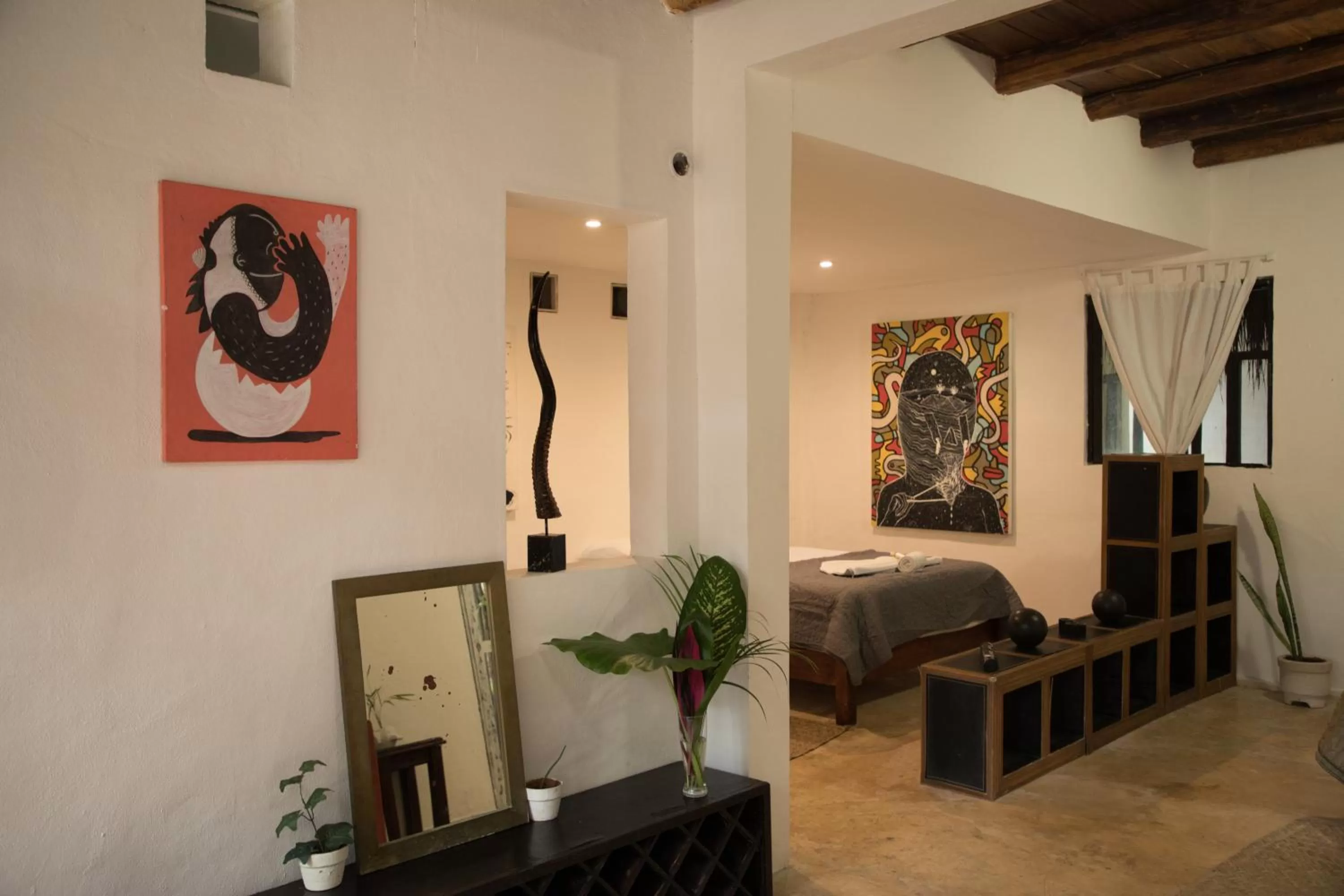 Decorative detail, Seating Area in Residencia Gorila