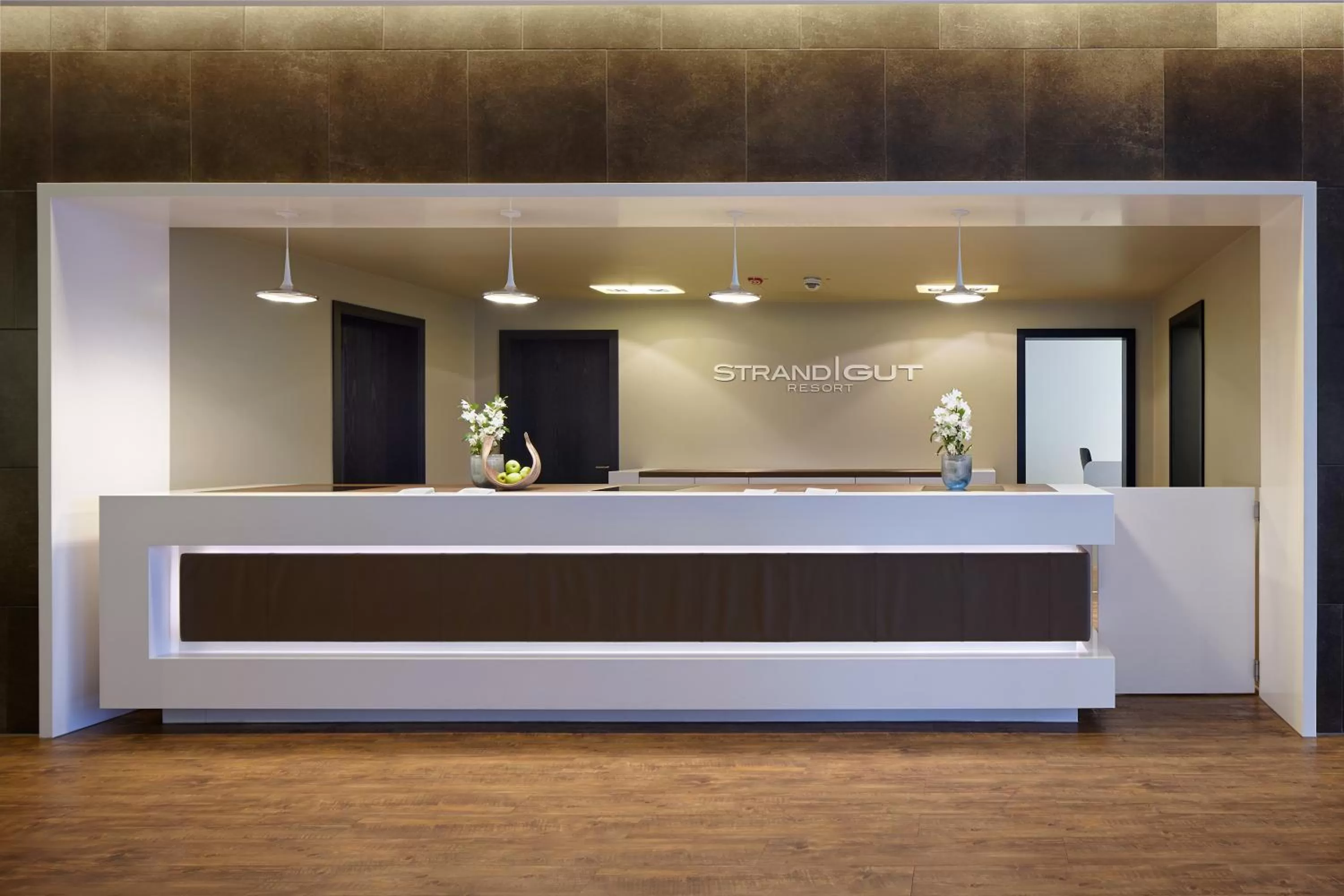 Lobby or reception in Strandgut Resort