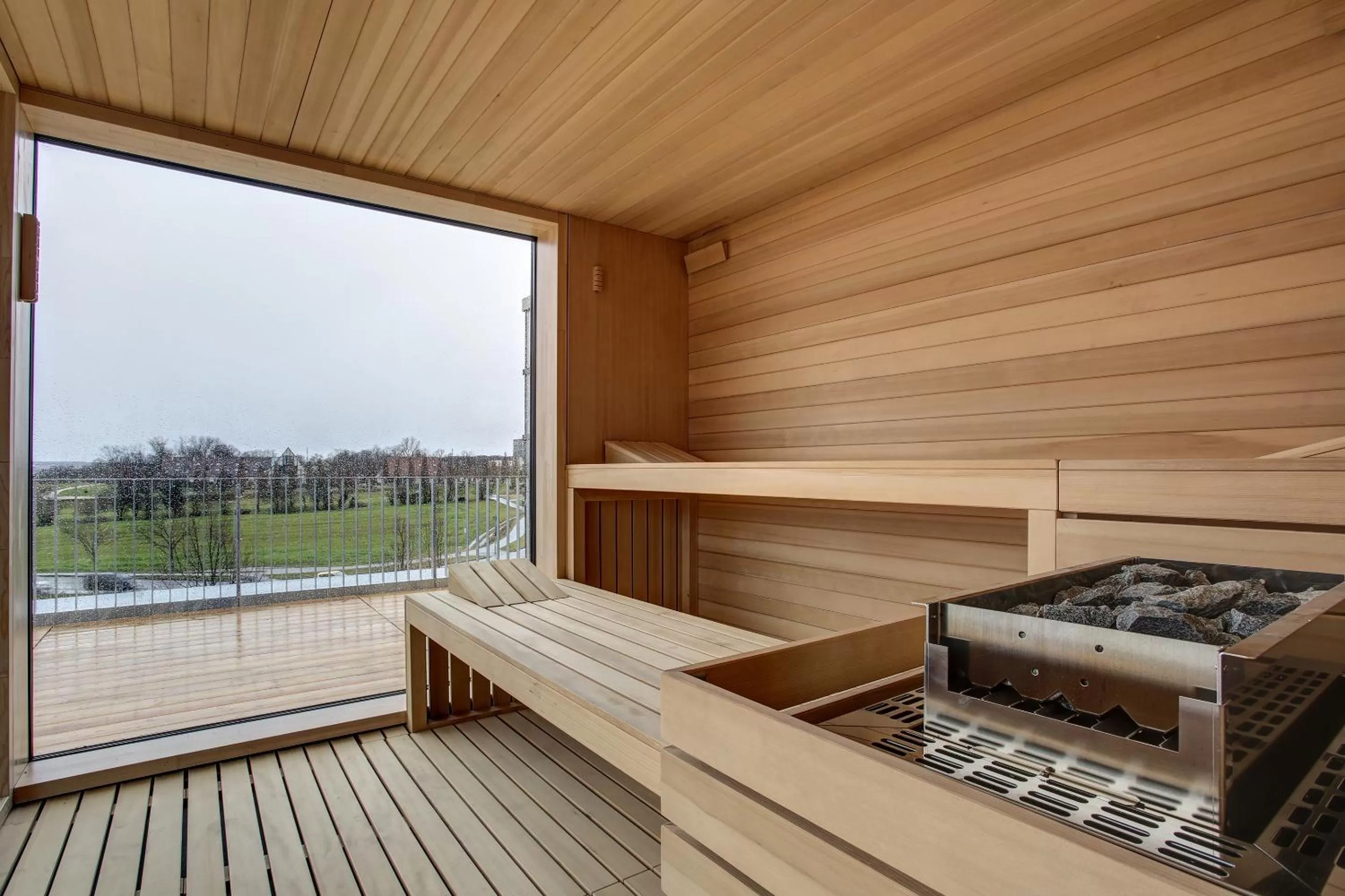 Sauna in Centro Park Hotel Stuttgart, Trademark Collection by Wyndham