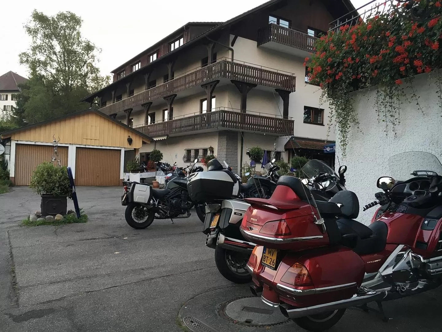 Property building in Alemannenhof Hotel Engel