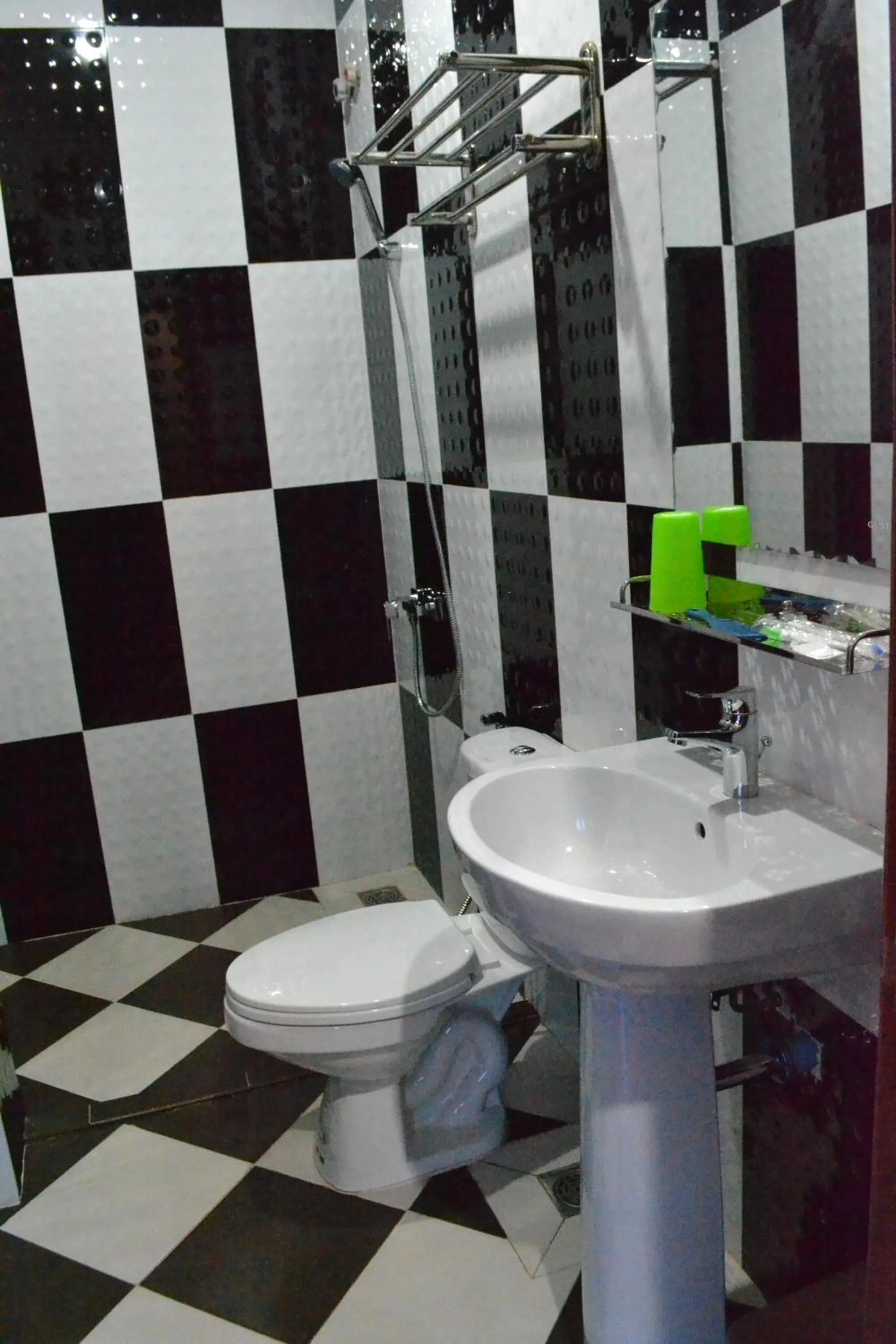 Bathroom in Capital Battambang Hotel