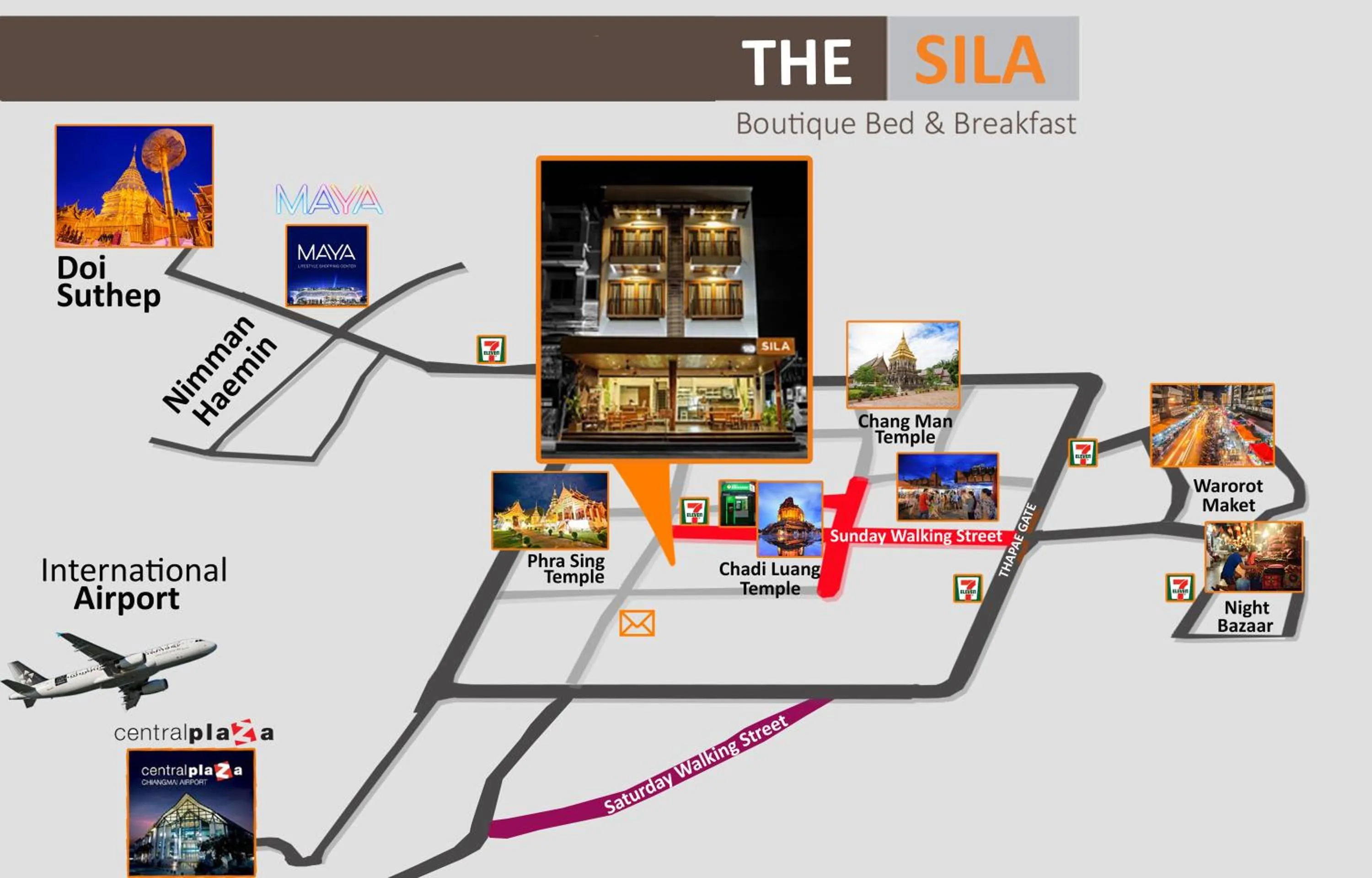 Floor plan in The Sila Boutique Bed & Breakfast