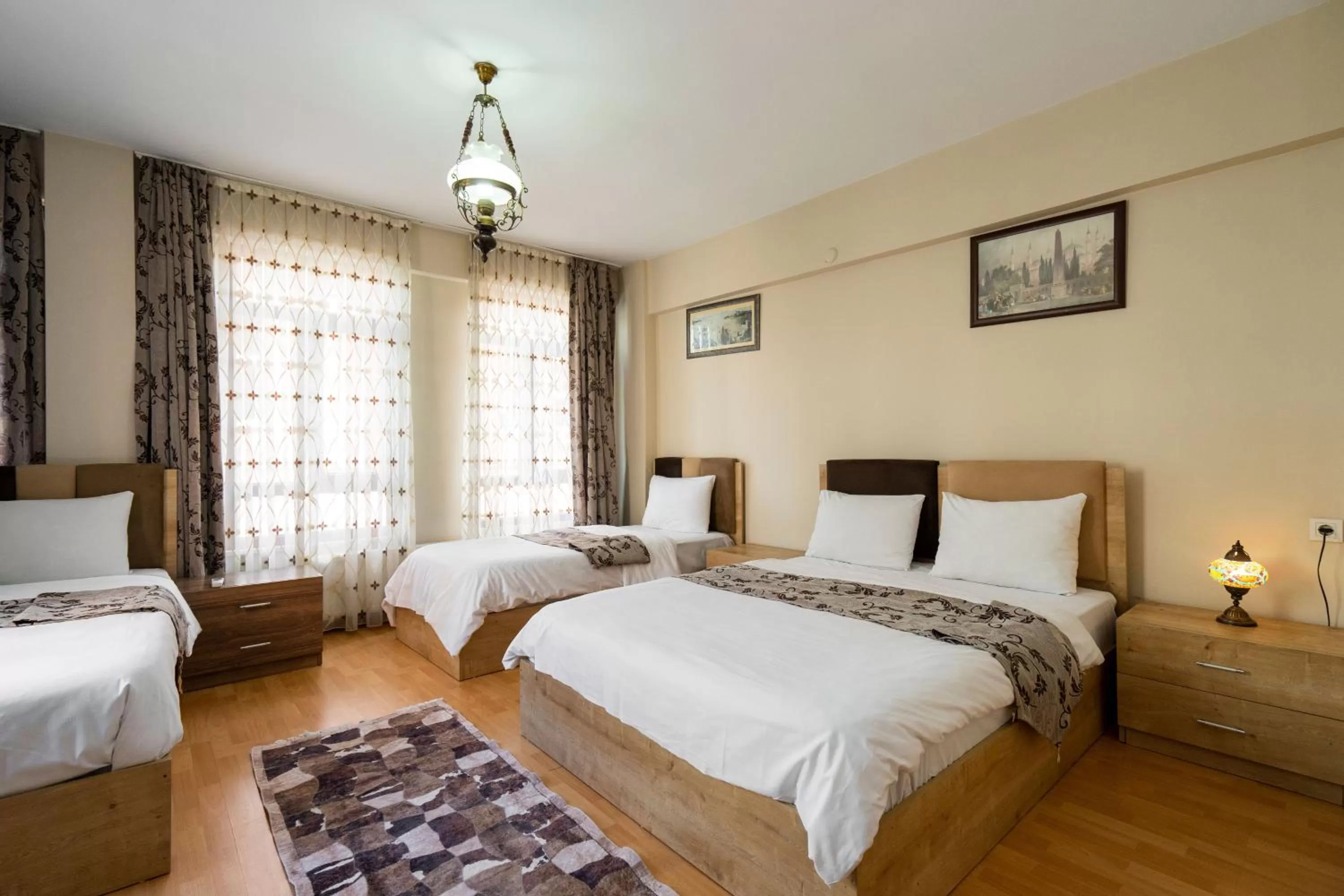 Bed in Hotel Gedikpasa Family