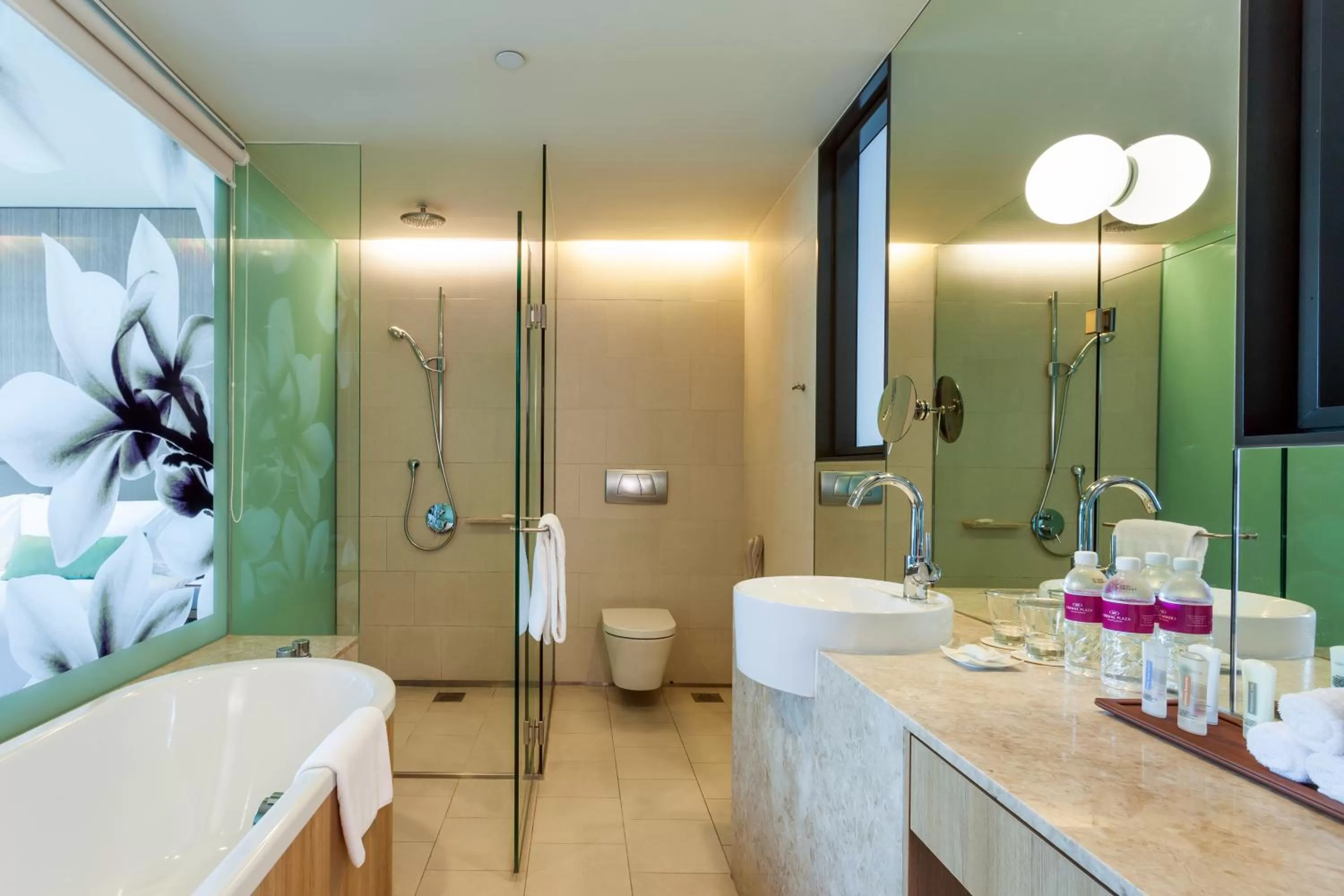 Toilet in Crowne Plaza Changi Airport by IHG