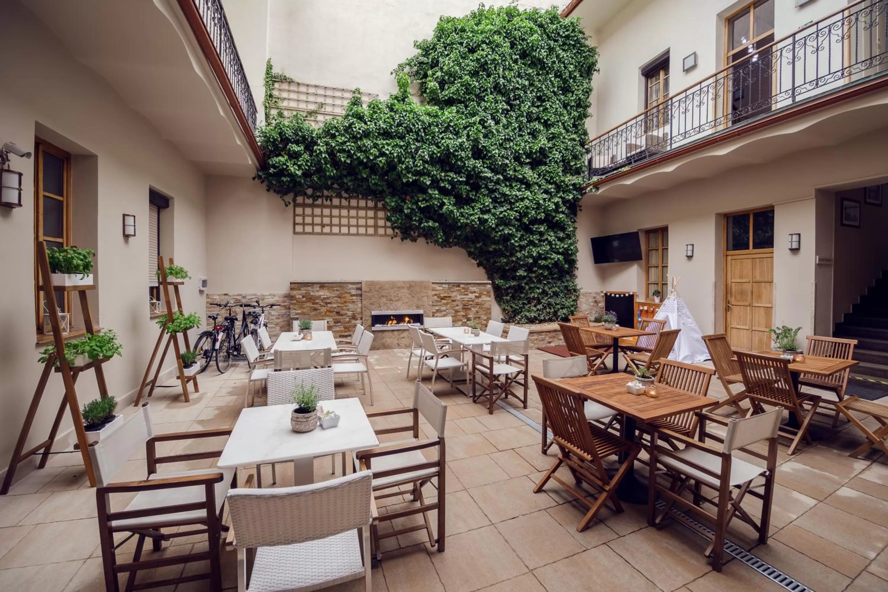 Balcony/Terrace in City Residence Apartment Hotel
