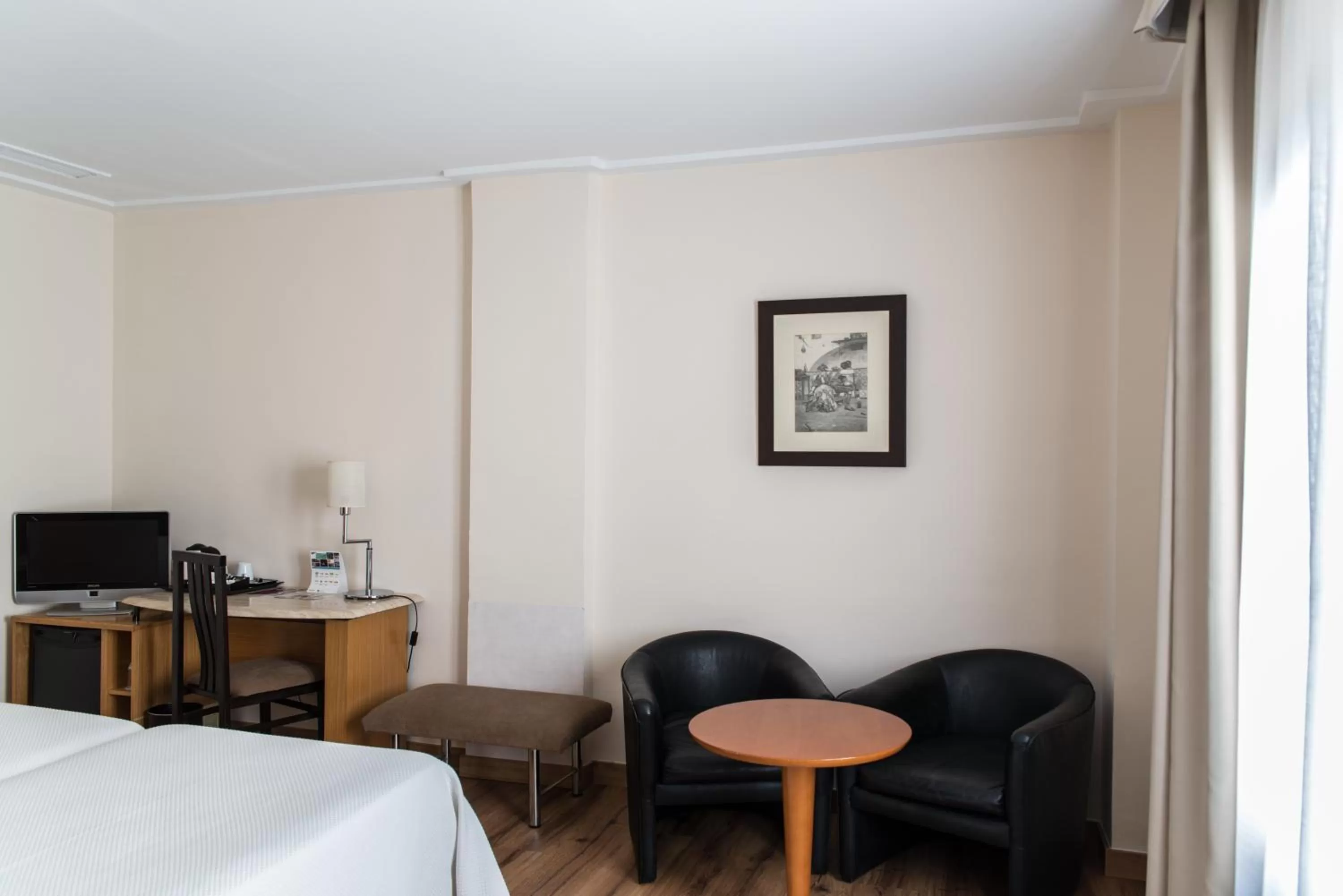 Bed in Hotel Inglaterra