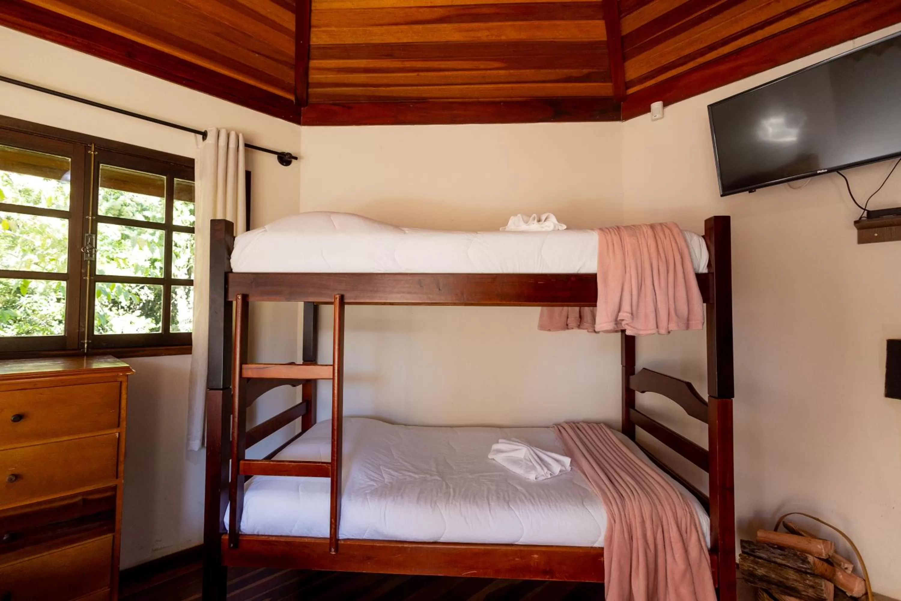 Bed in Pousada 3 Pinheiros