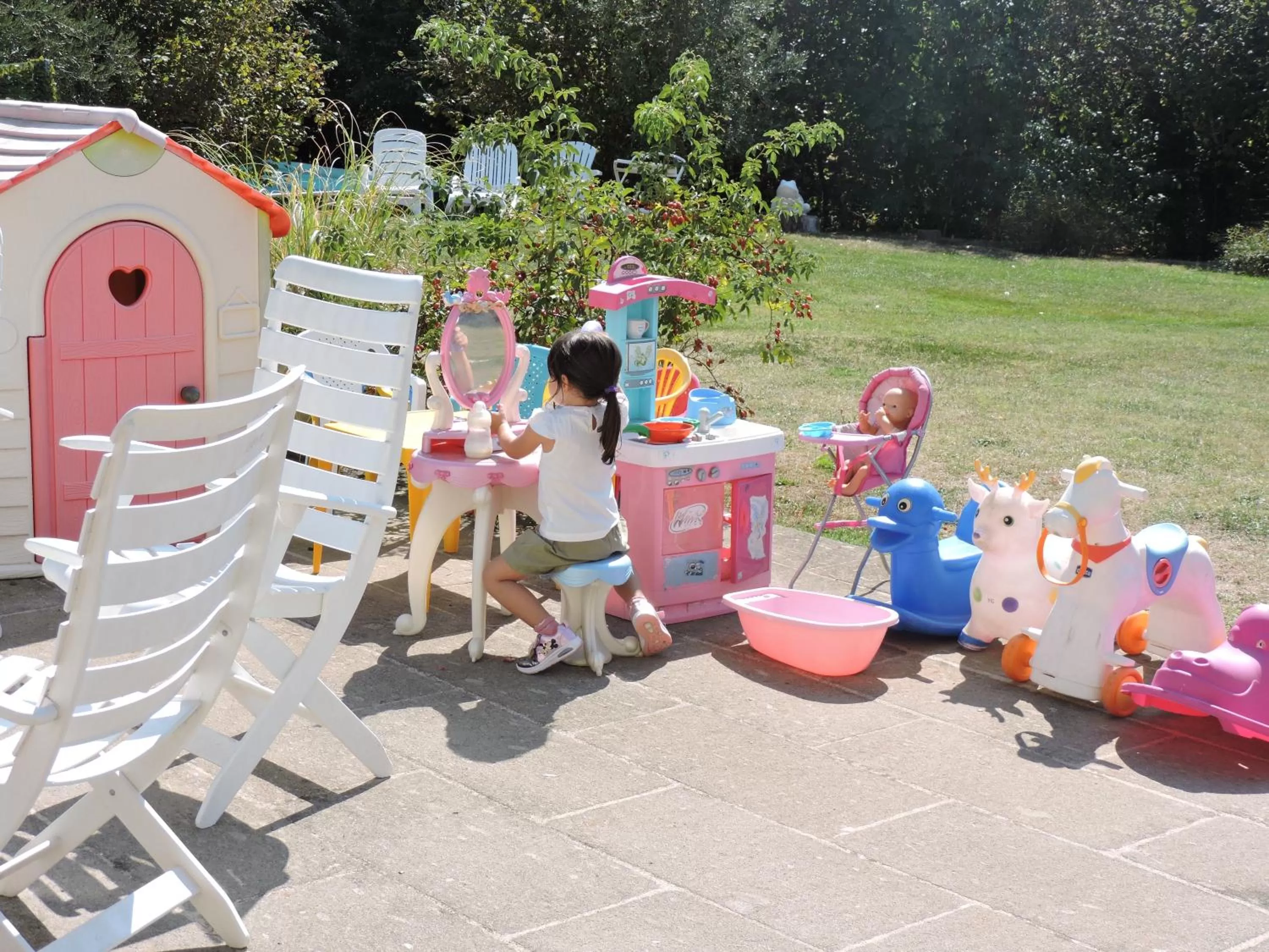 Children play ground, Children in Casale Fedele Family Village Vicino al Borgo