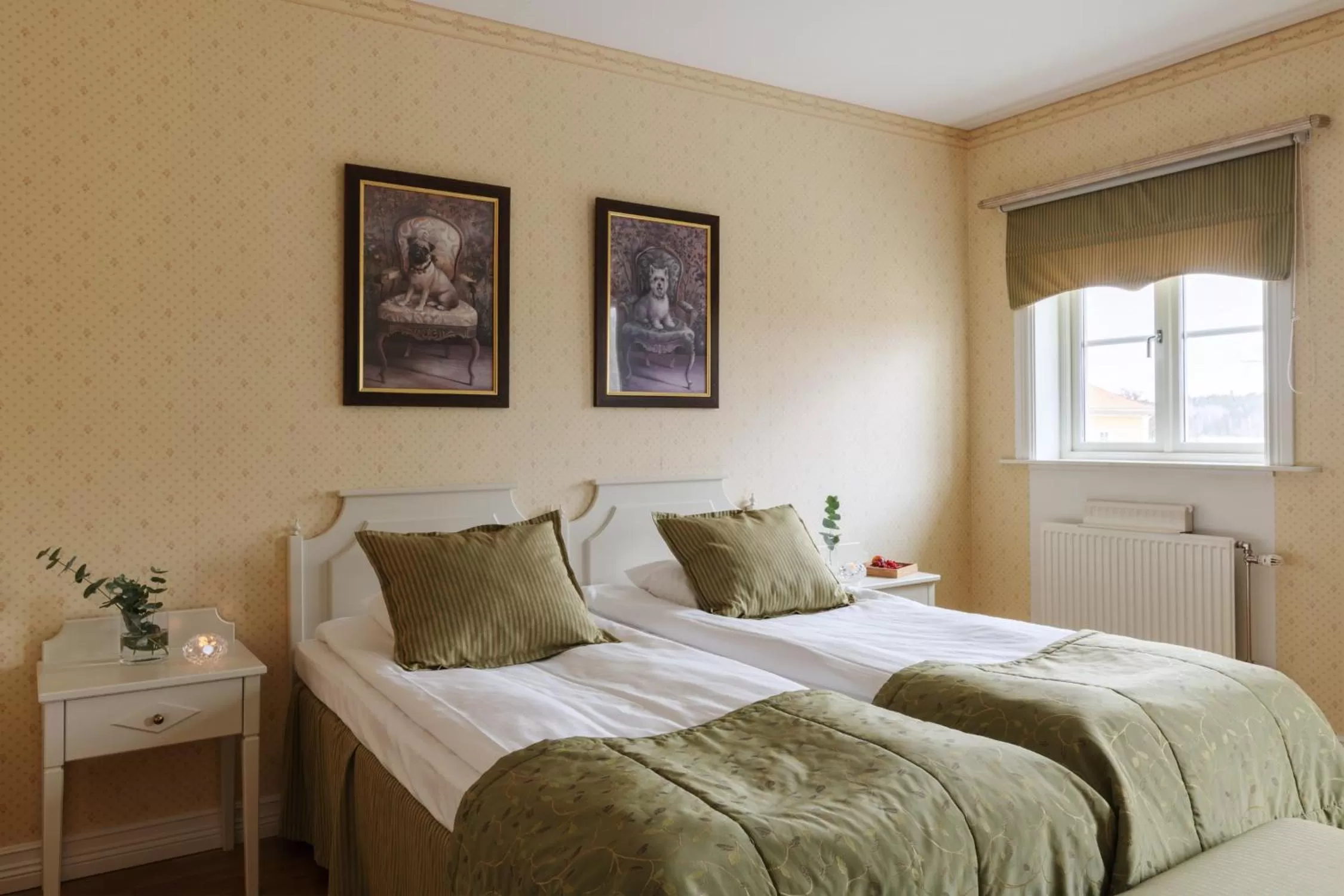 Bed in Lejondals Slott