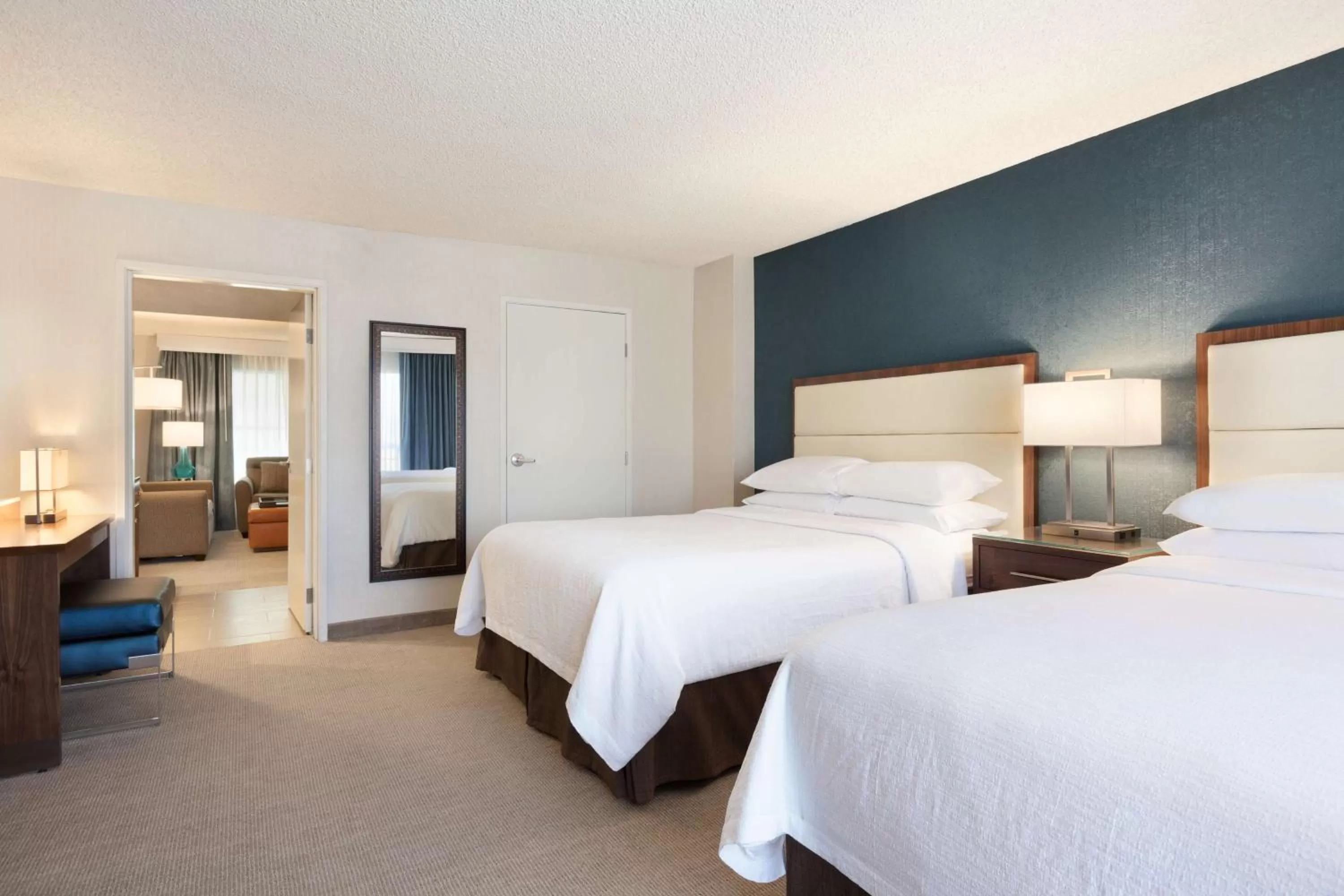 Bedroom, Bed in Embassy Suites by Hilton Brea - North Orange County