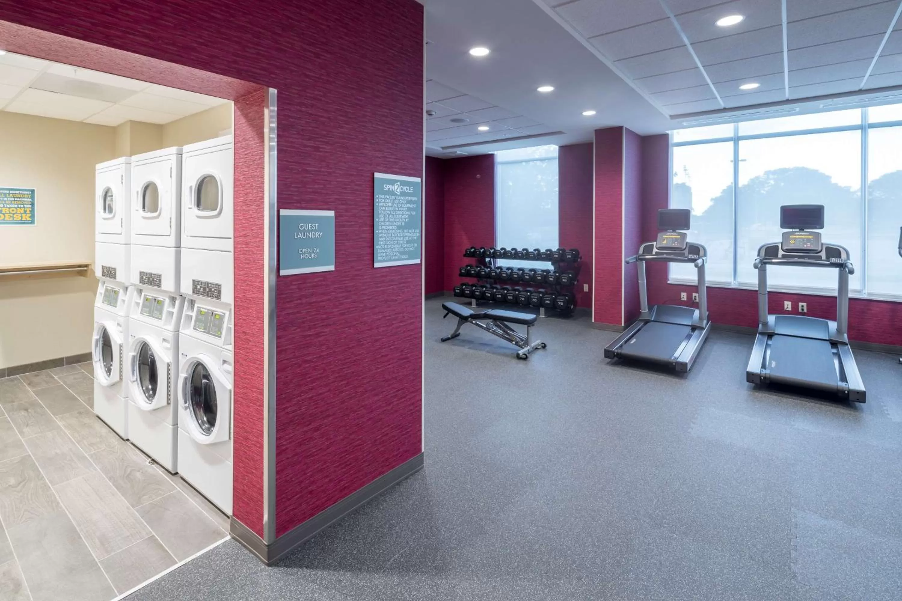 Fitness centre/facilities in Home2 Suites by Hilton Fort Worth Cultural District