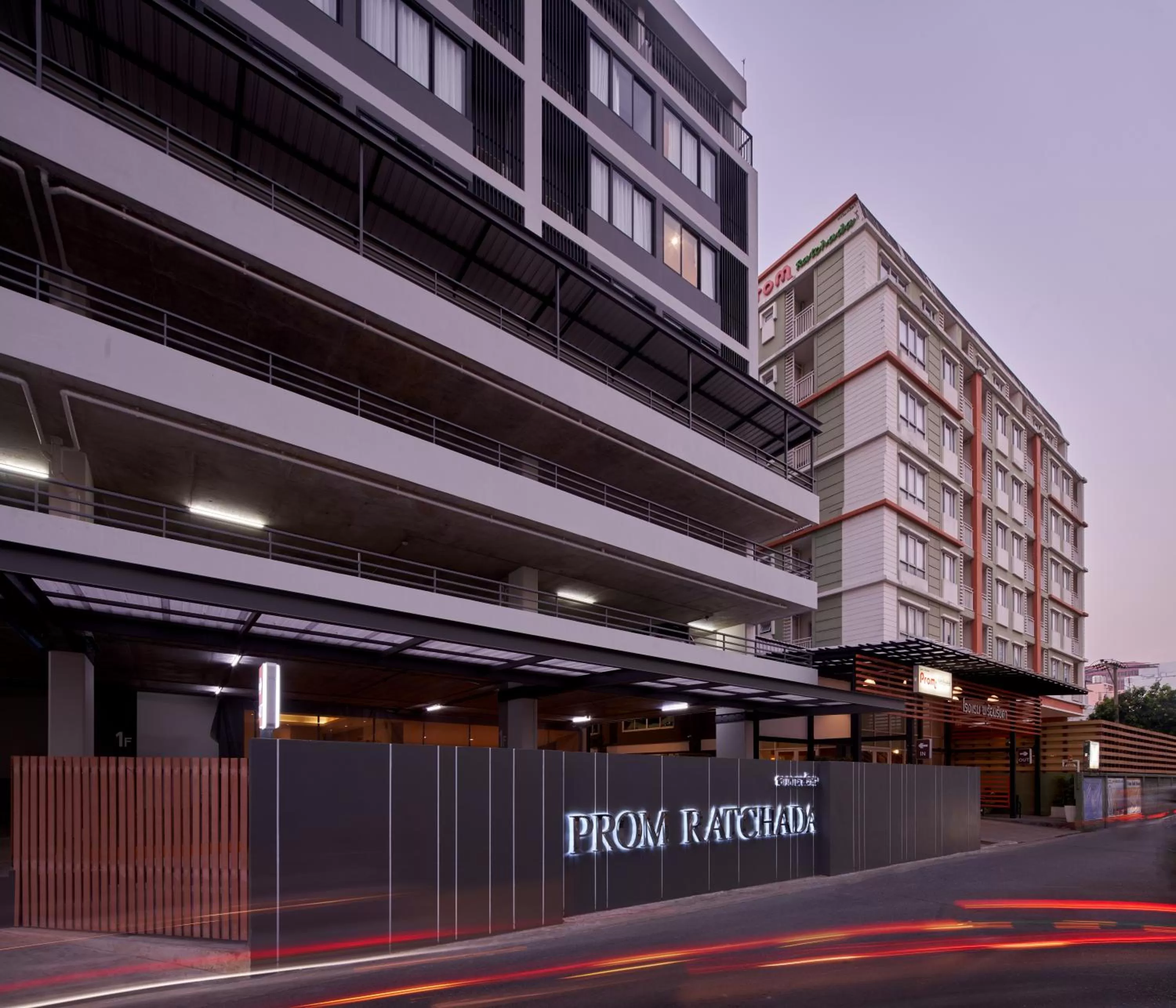 Property building in Prom Ratchada Hotel