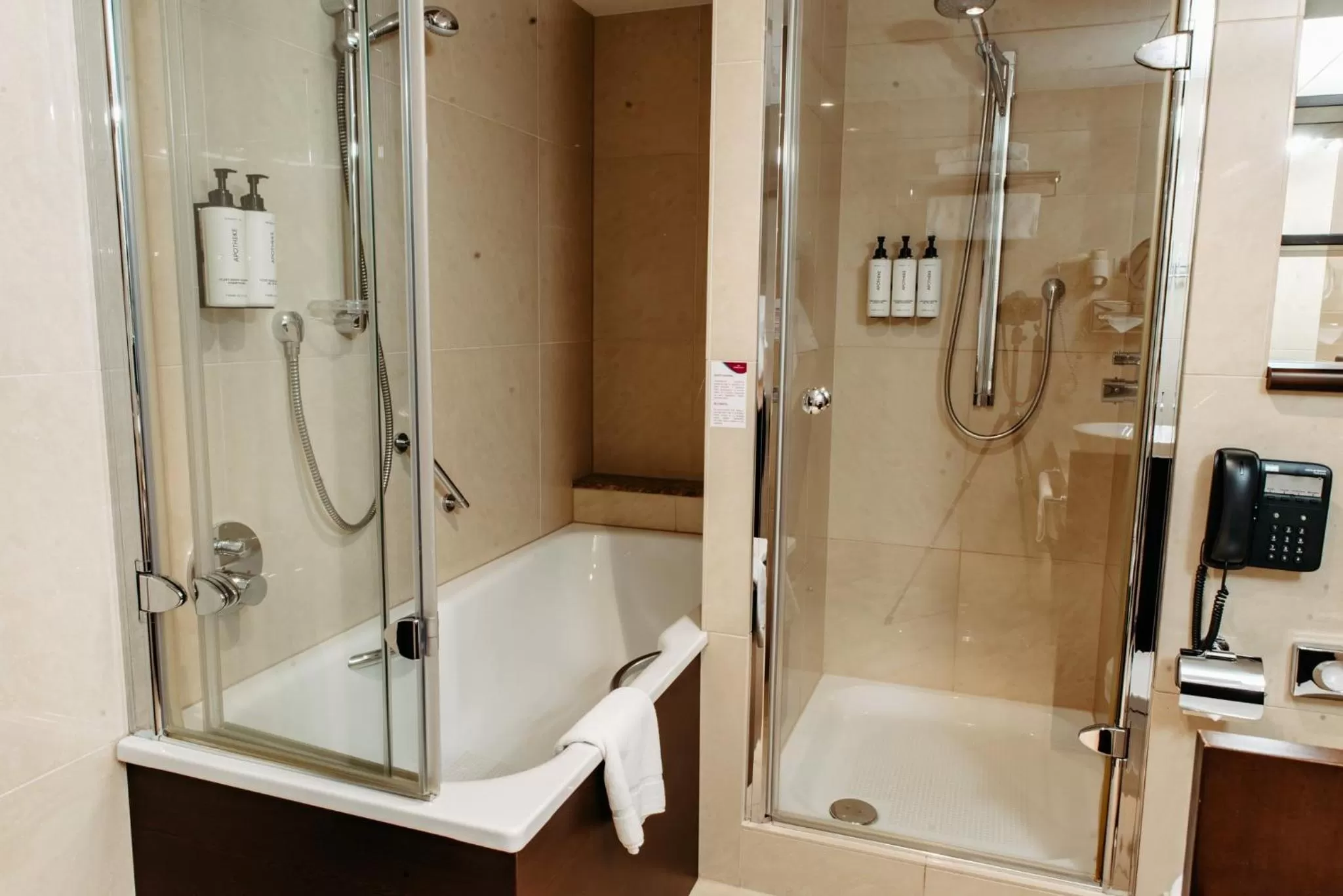 Bathroom in Crowne Plaza Bratislava by IHG