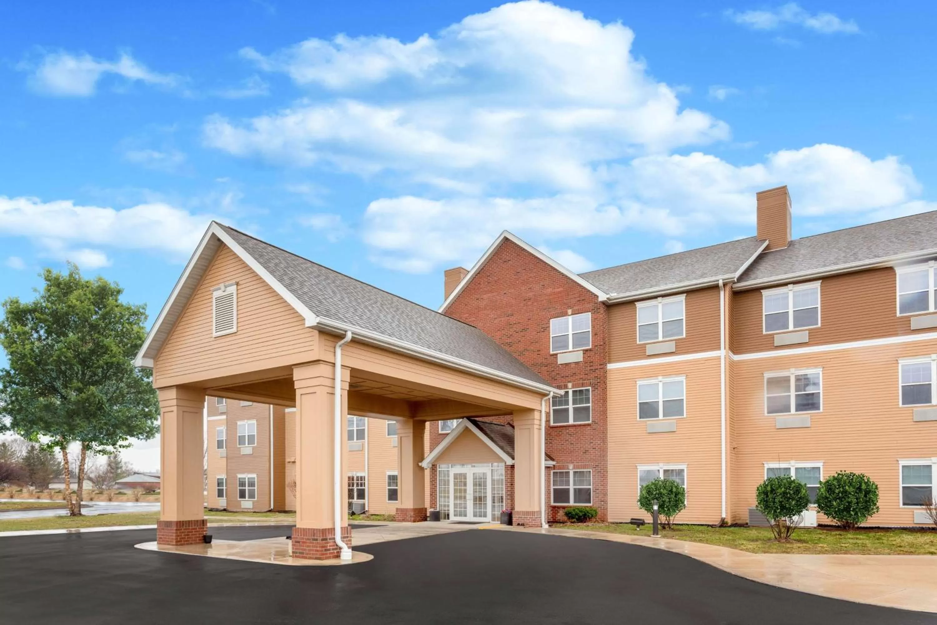 Property building in AmericInn by Wyndham Fulton Clinton