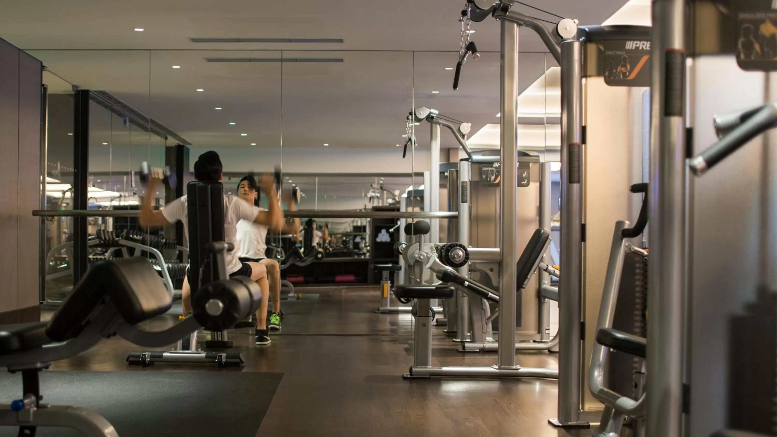 Fitness centre/facilities in InterContinental Shanghai Hongqiao NECC by IHG