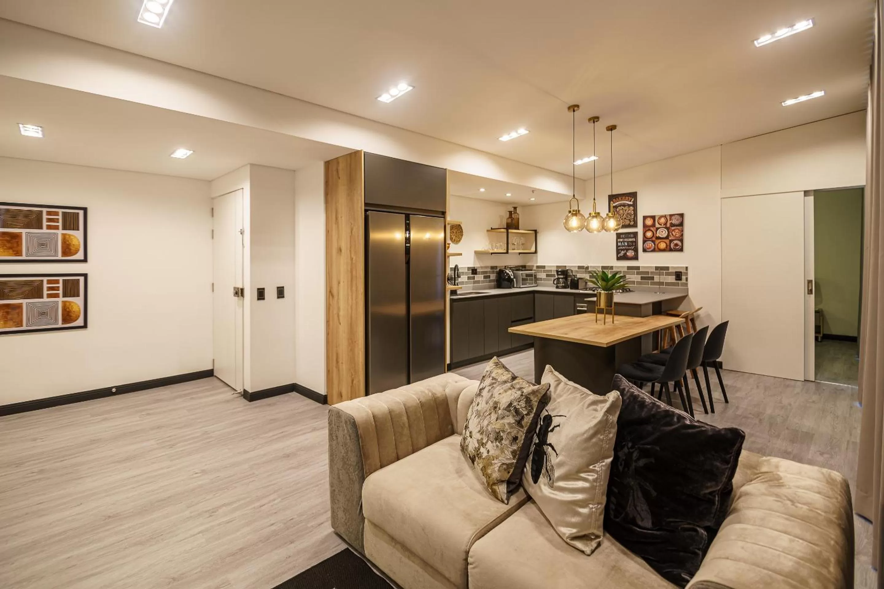Living room in First Class Hotel