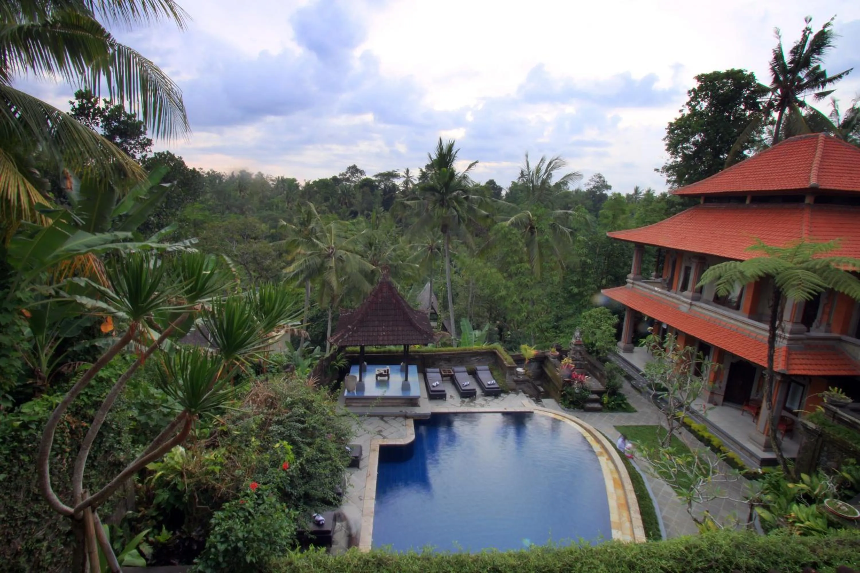 Pool view in Nick's Hidden Cottages by Mahaputra-CHSE Certified