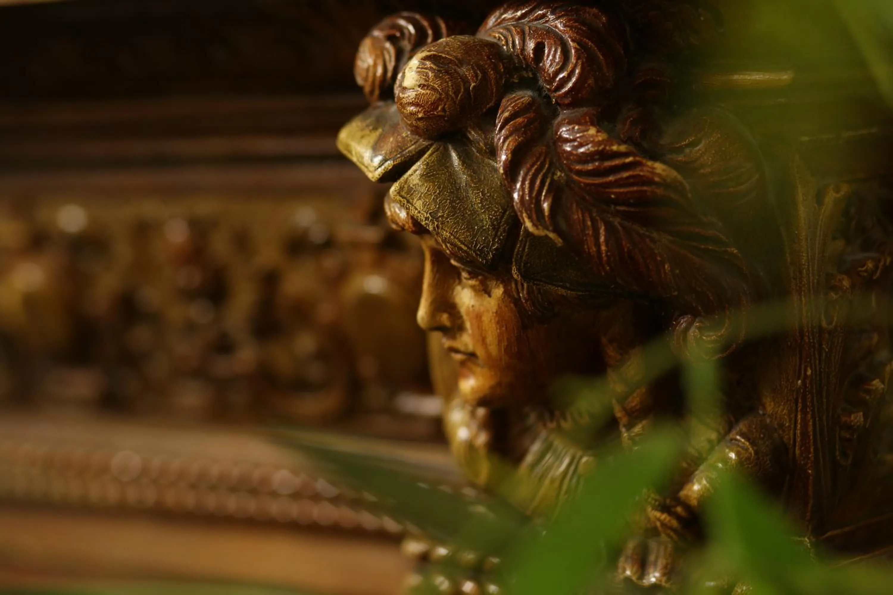 Decorative detail in Hotel AI Königshof